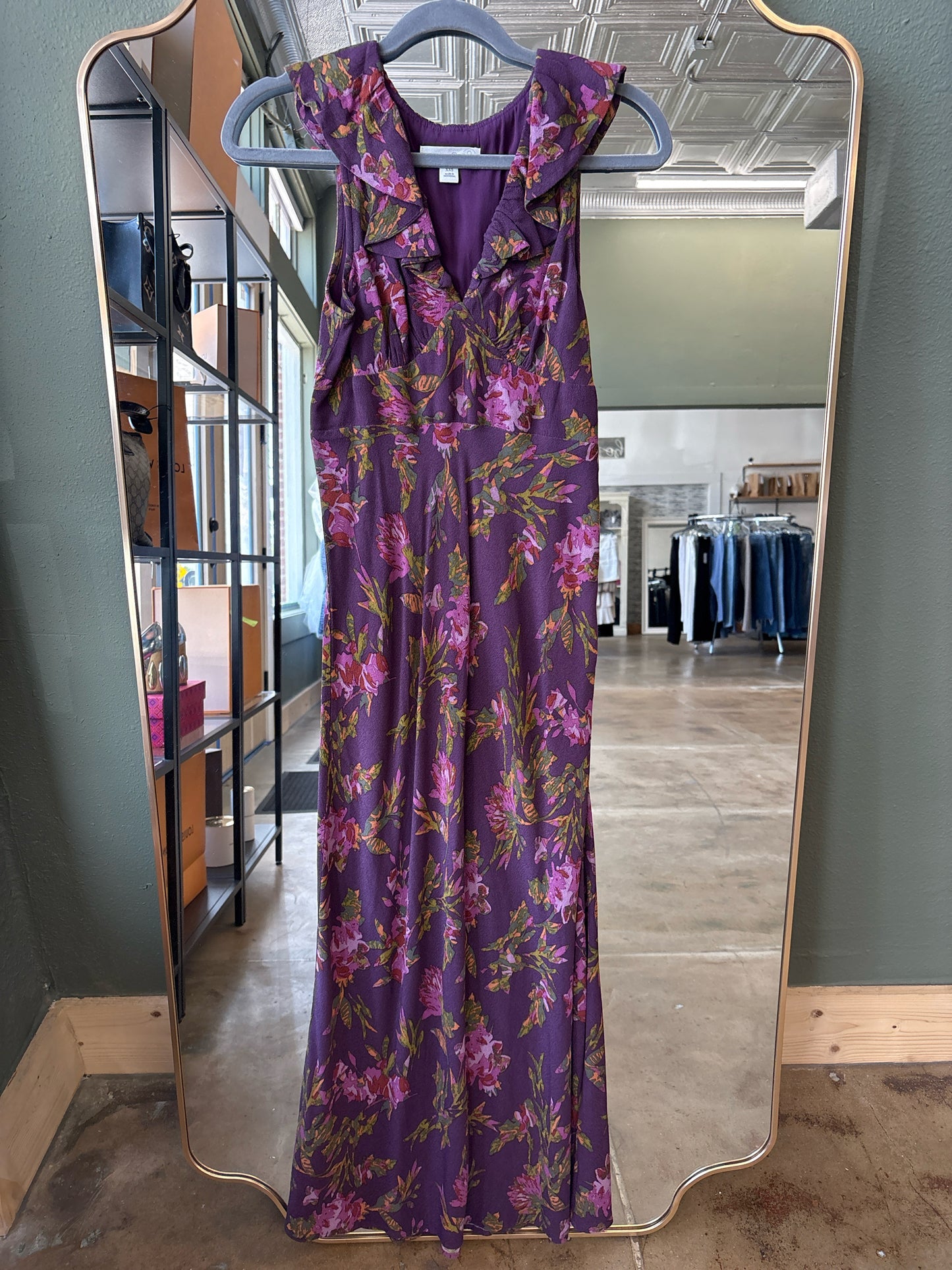 Treasure & Bond Size XXS purple multi Dress