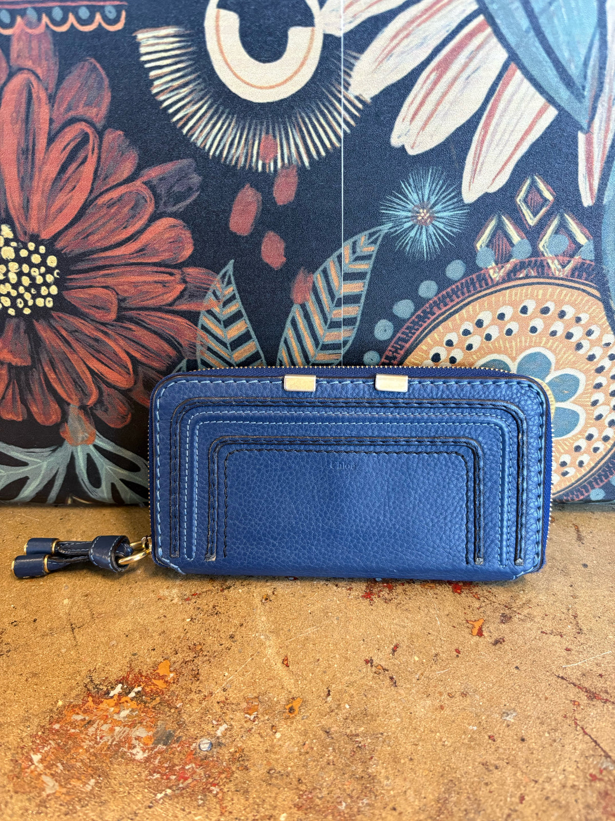 Chloe Navy Luxury
