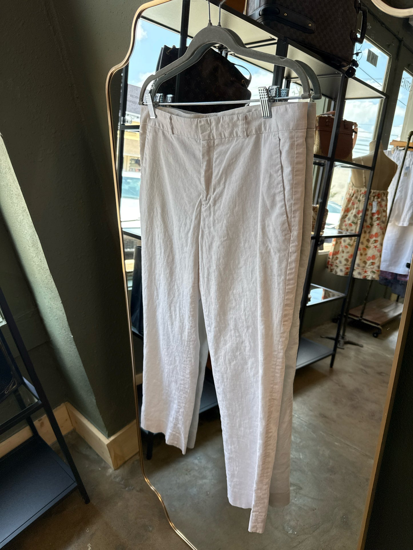 Banana Republic Size 10 White Pants
