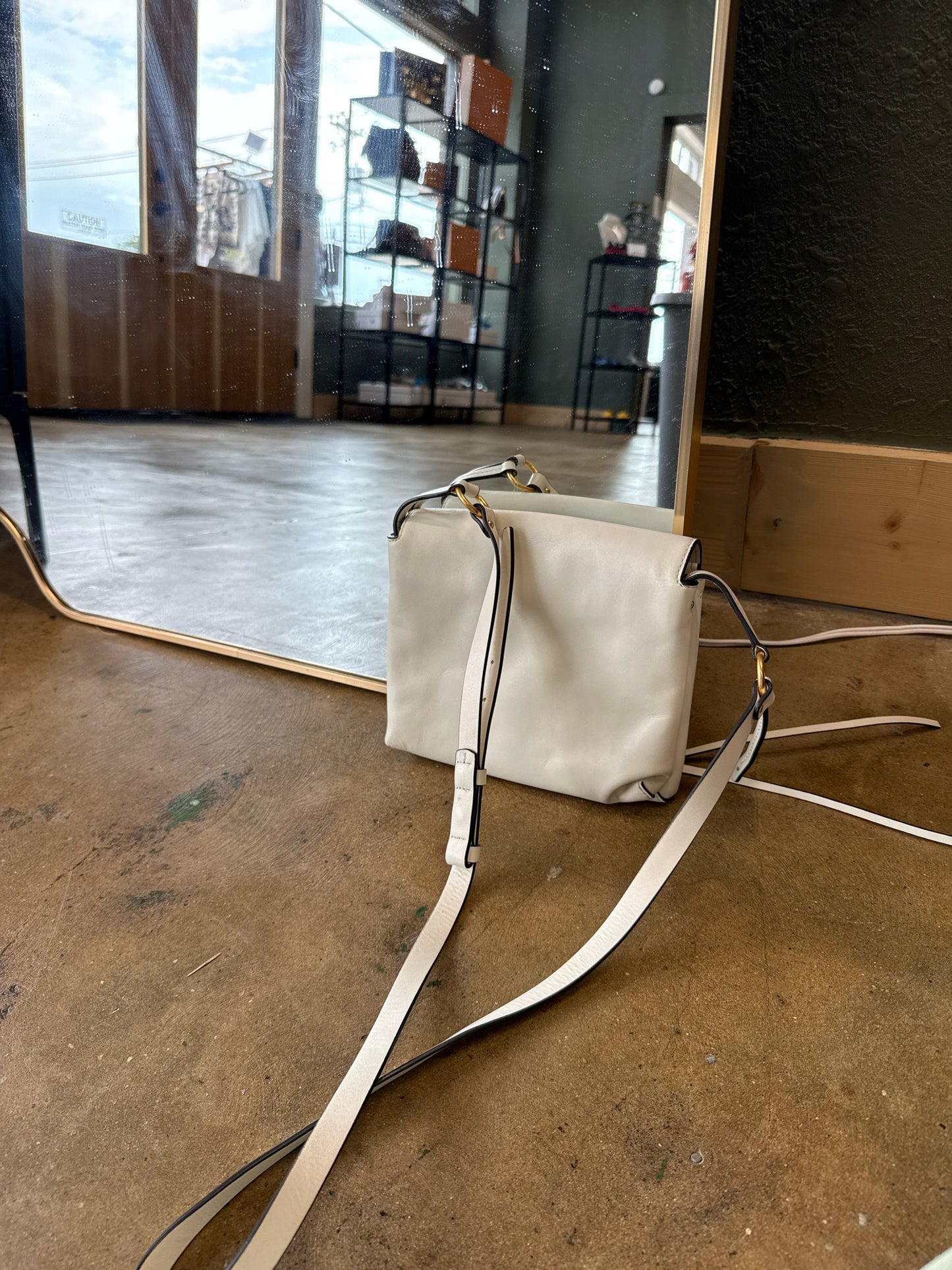Tory Burch White Purse