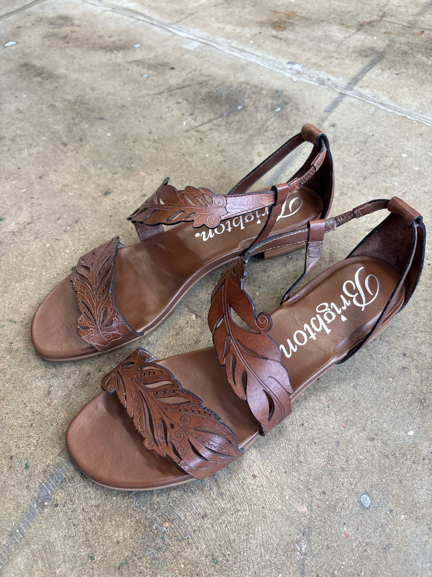 Brighton Shoe Size 8 Brown Sandals