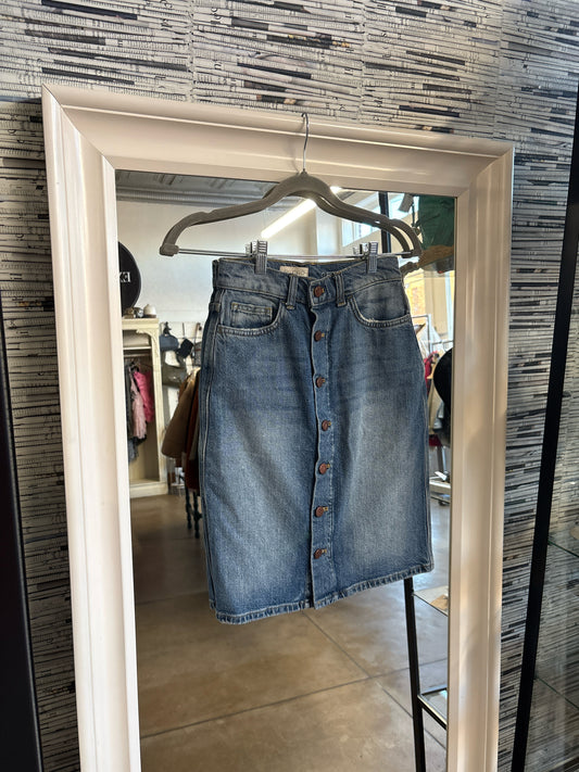 Pilcro Size 0 Denim Skirt