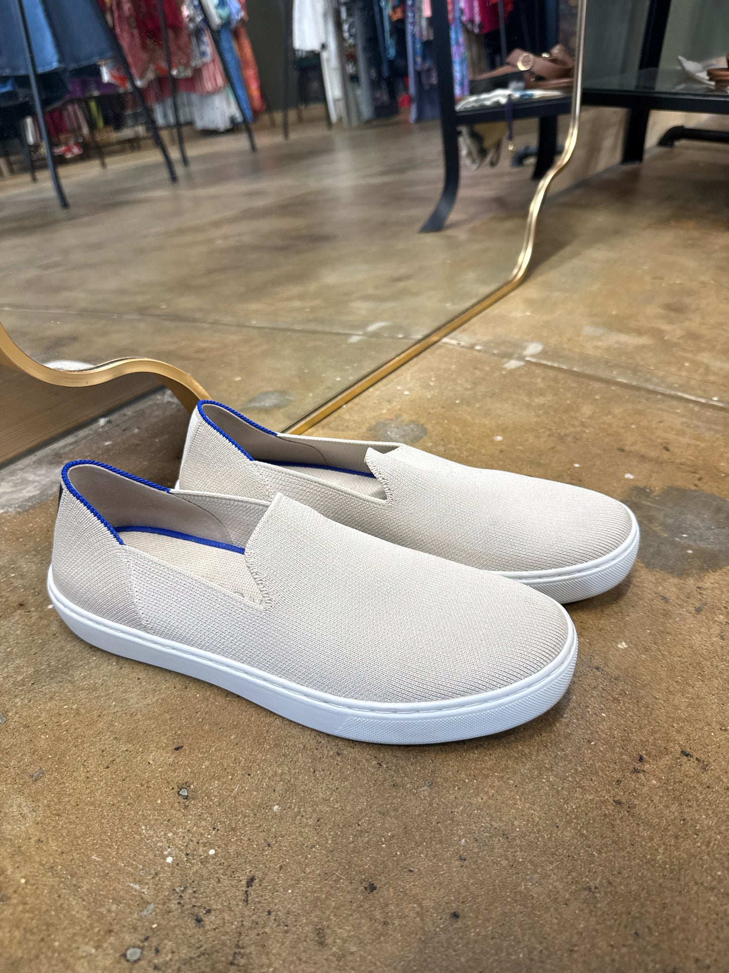 ROTHY'S Shoe Size 8 Cream Flats