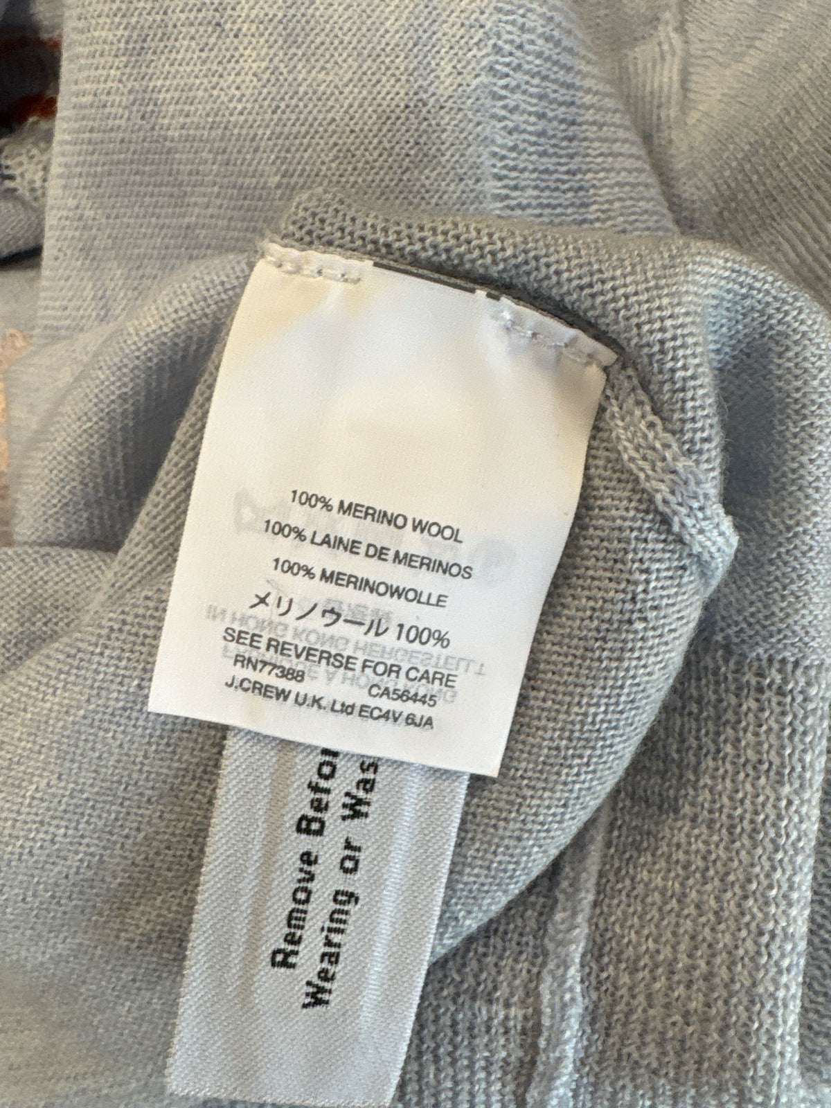 j crew Size S Light Blue Top