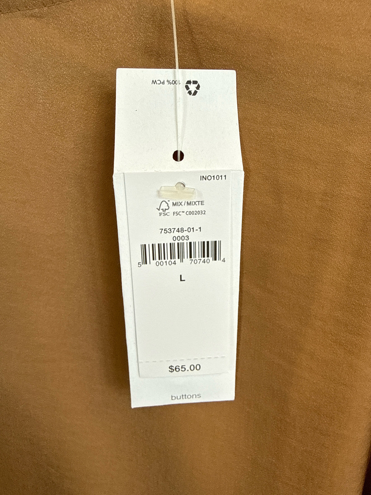 Banana Republic Size L Brown Top