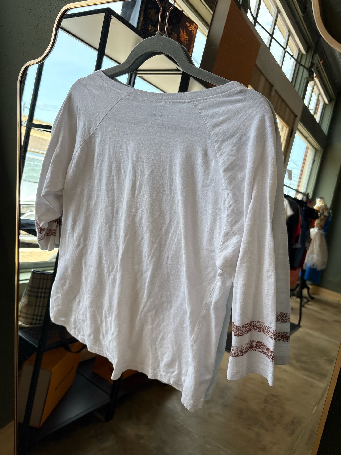 KA for HER Size M White/Orange Top