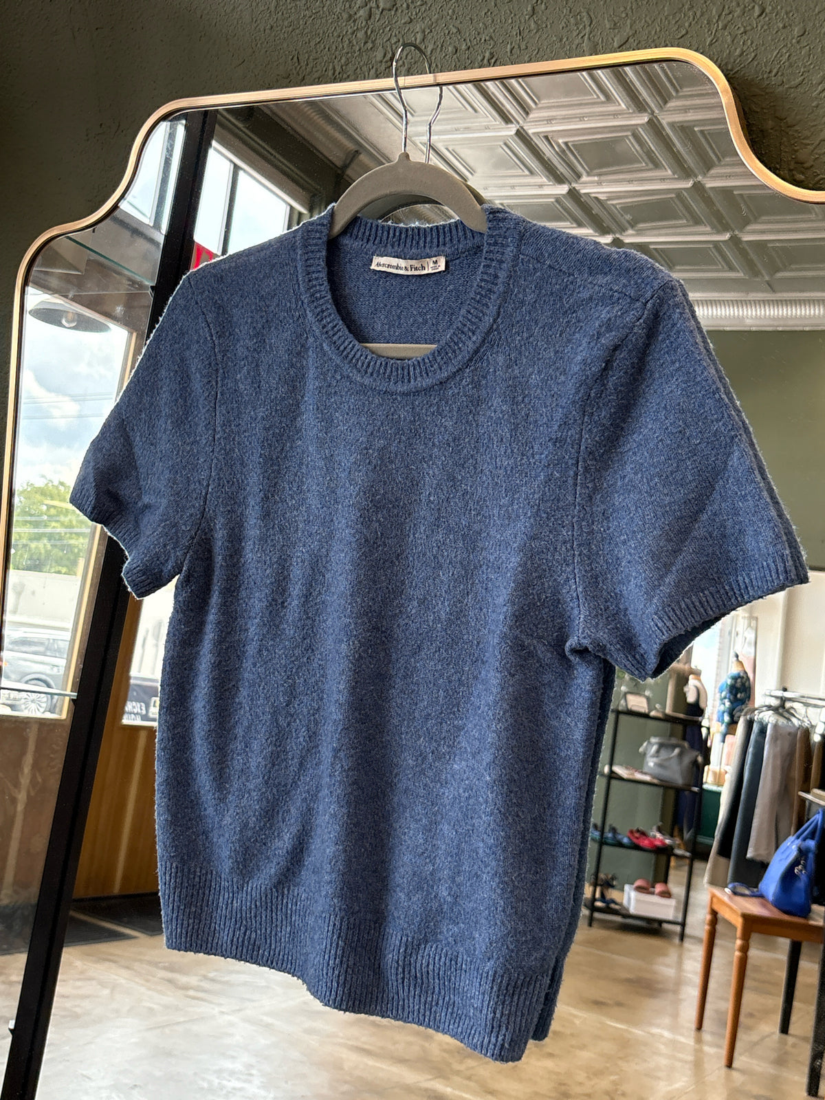 Abercrombie & Fitch Size M Blue Sweater