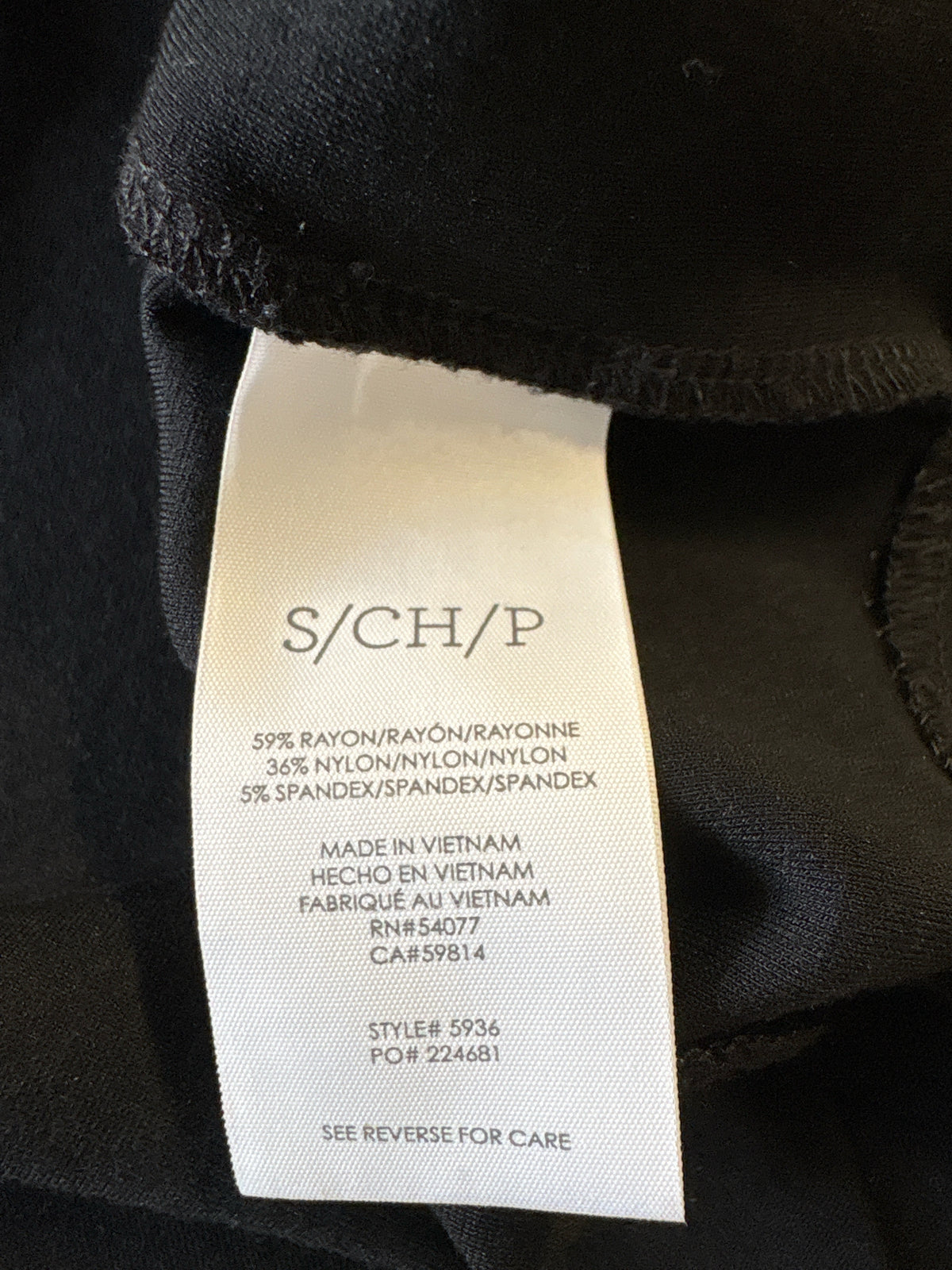 Cabi Size S Black Top