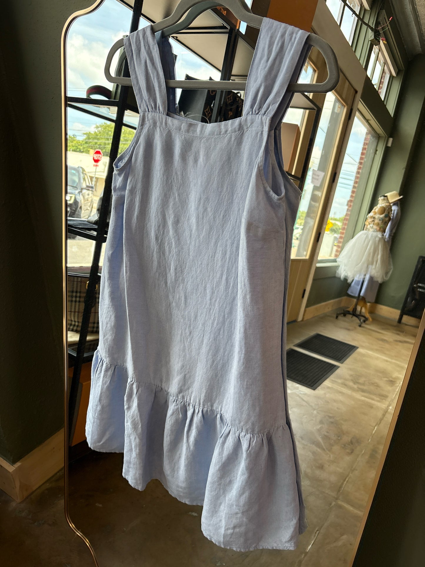 LOFT Size S Blue Dress