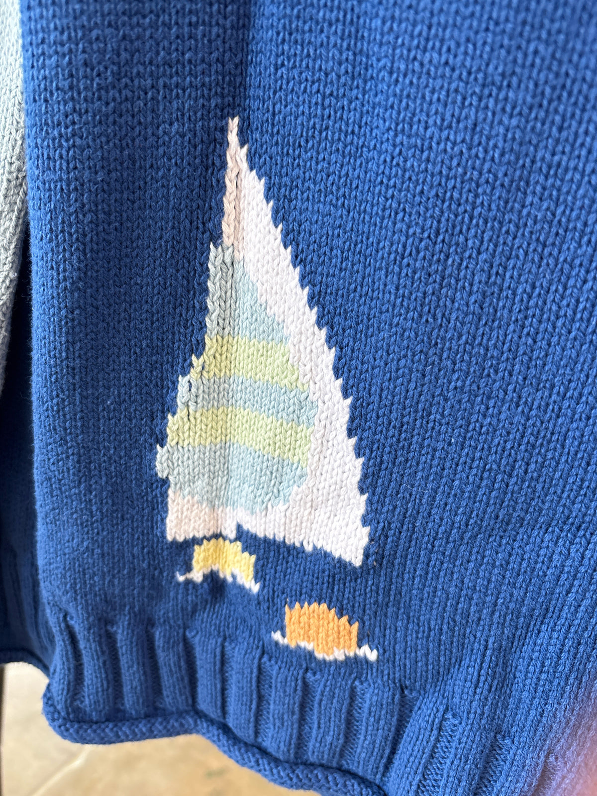 j crew Size XS Blue/Multi Sweater