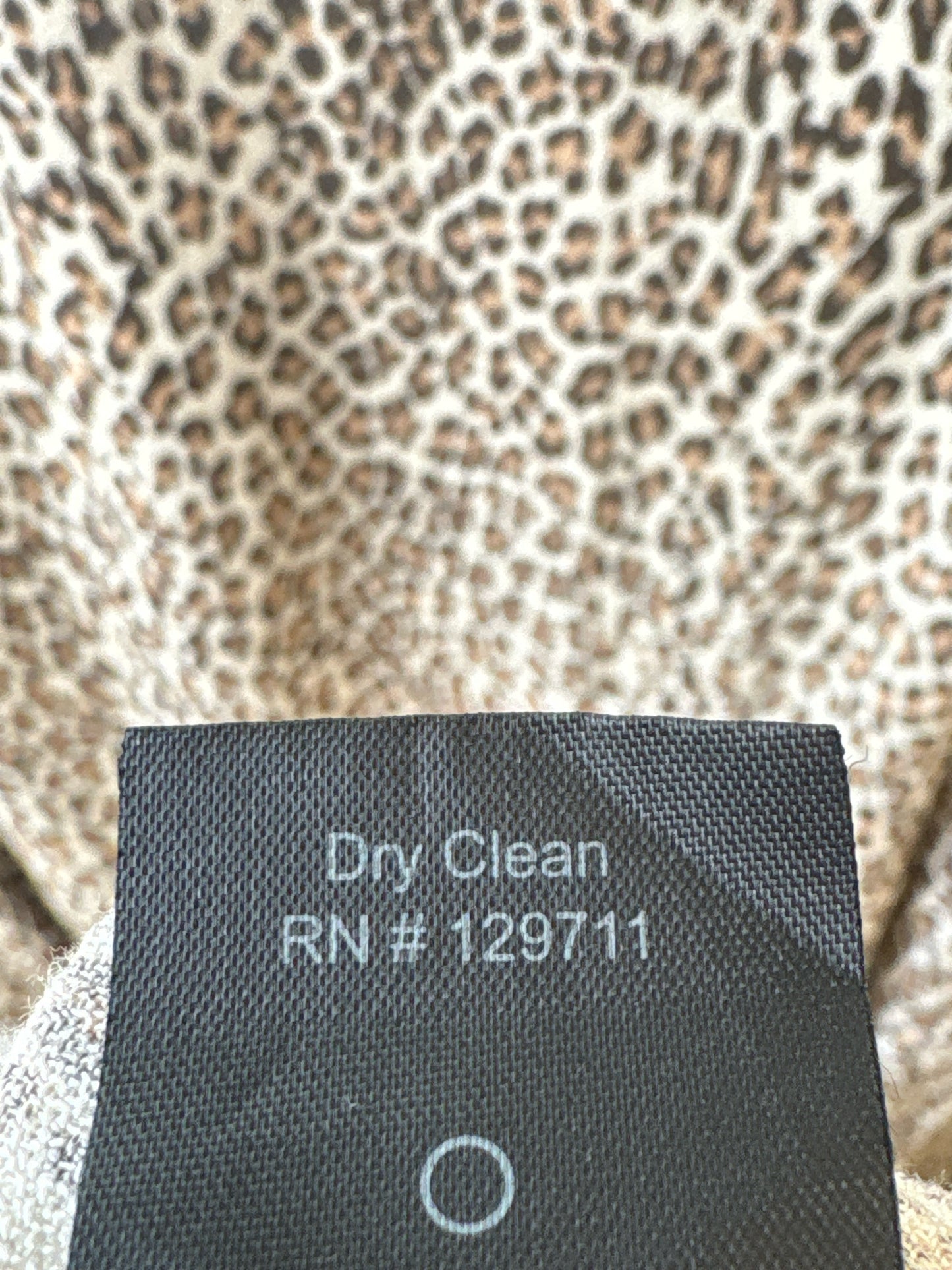 Jenni Kayne Size S cream + Black + tan Dress