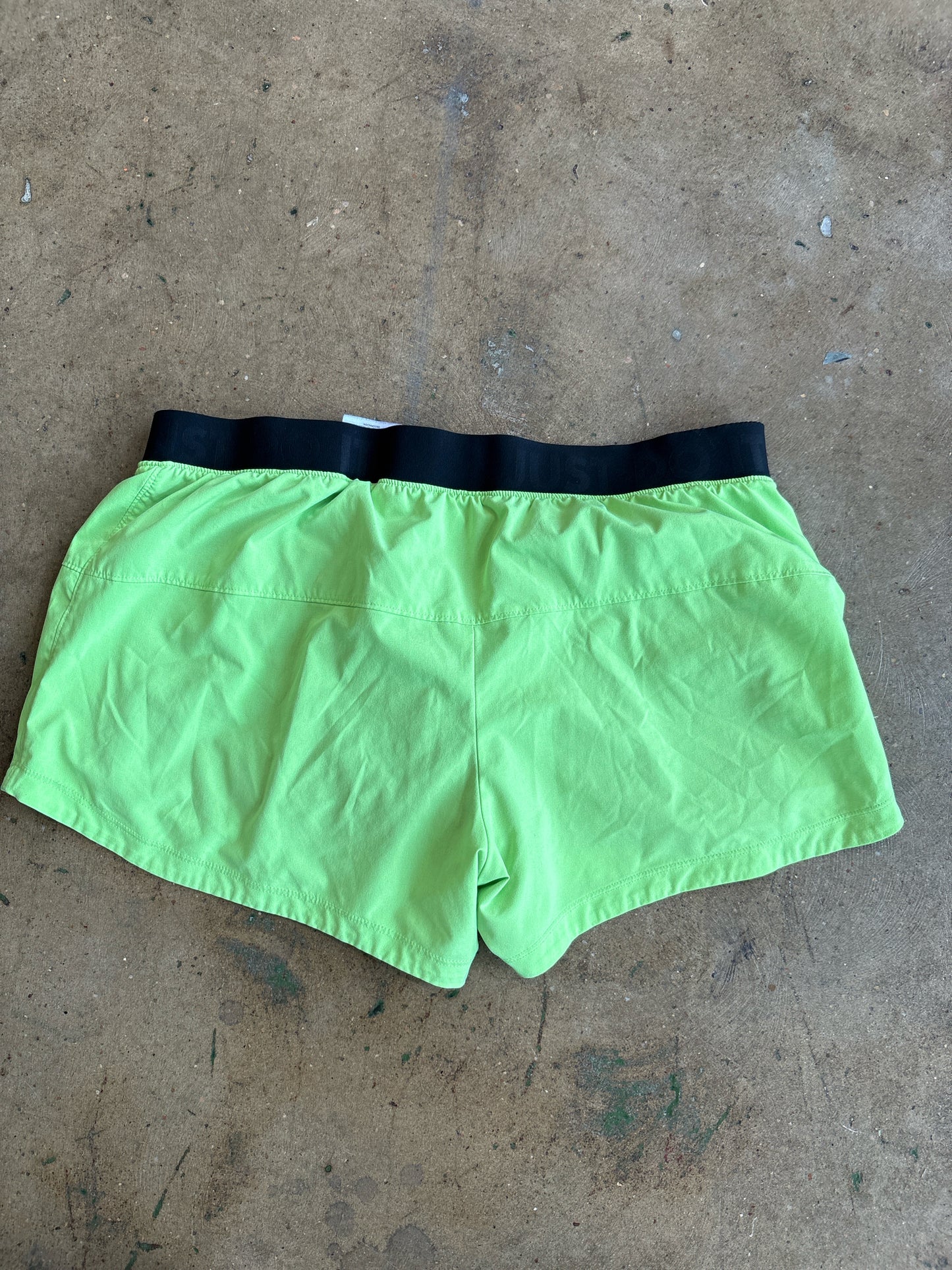 NIKE Size L green and black Shorts