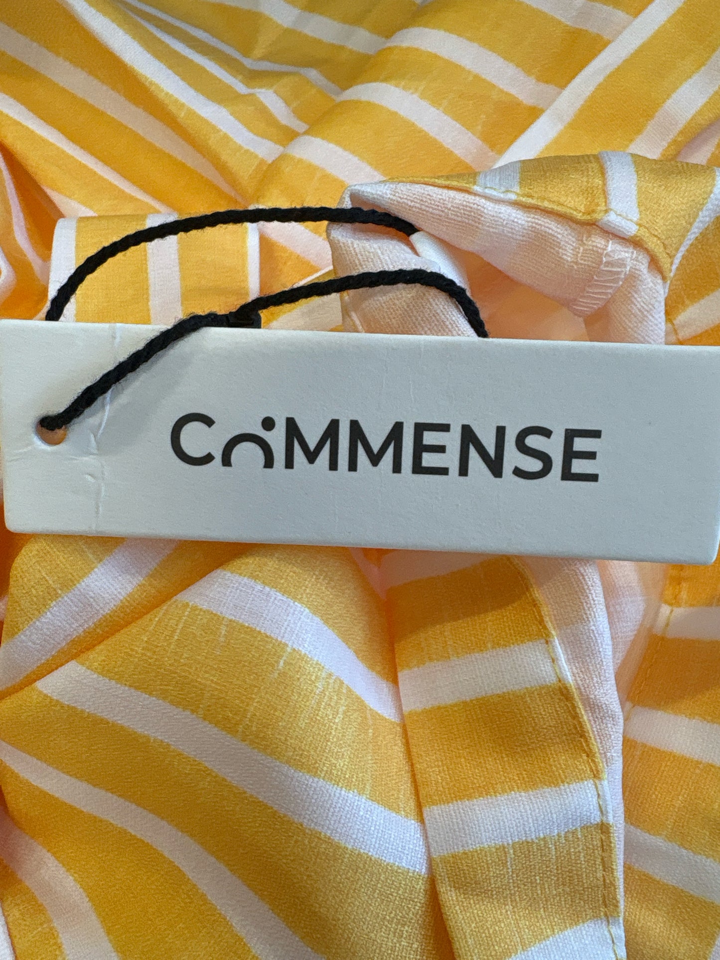 Commense Size S Yellow & White Two Piece Set