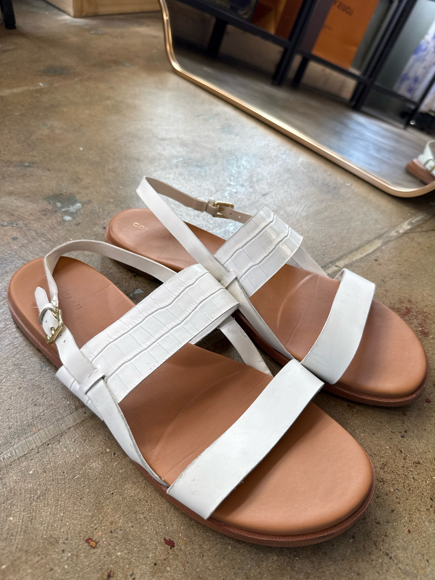 Cole Haan Shoe Size 10.5 White Sandals