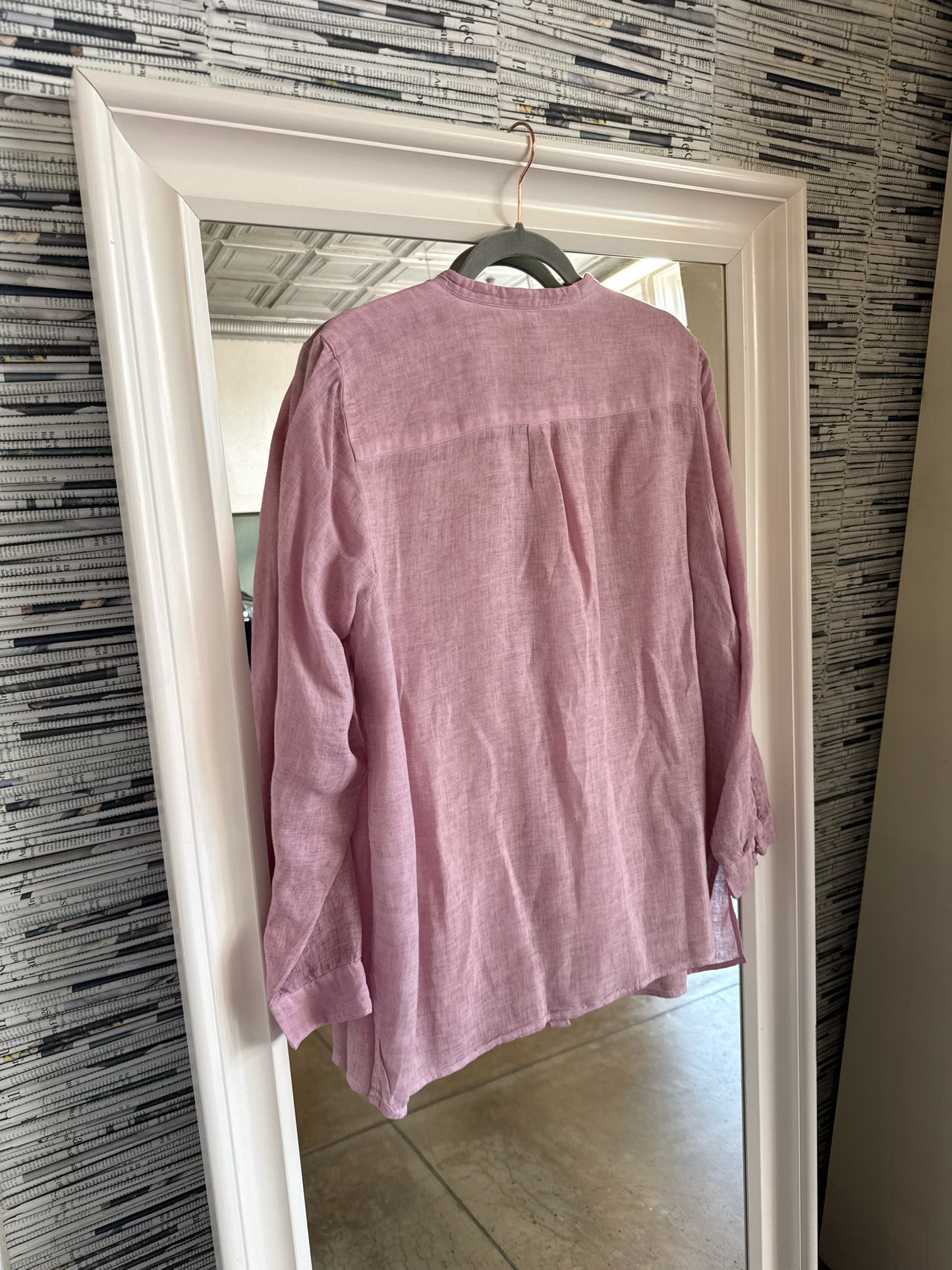 J Jill Size L Purple Top