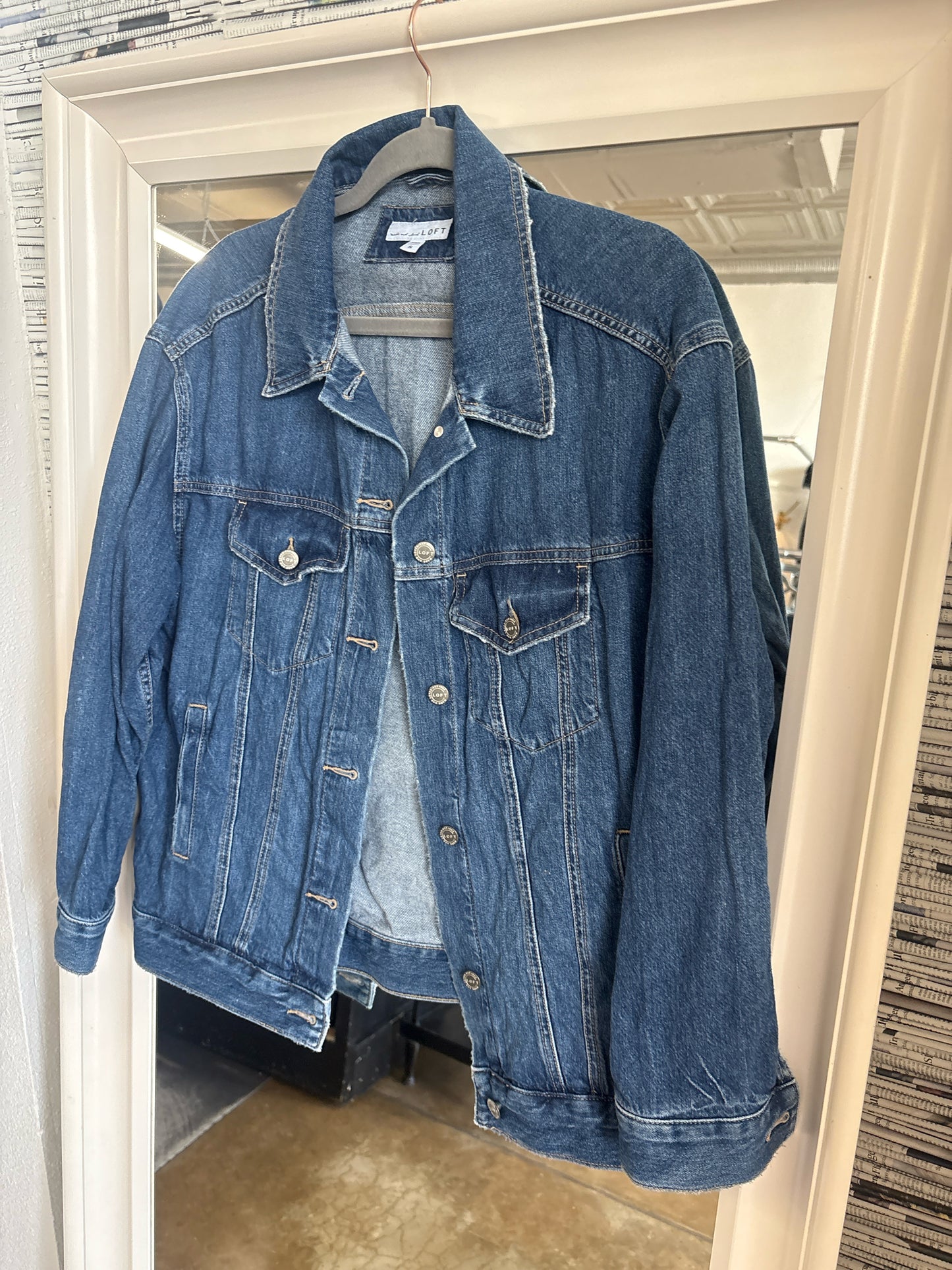 LOFT Size S Denim Jacket