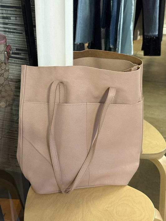 able Cream PEBBLED Purse