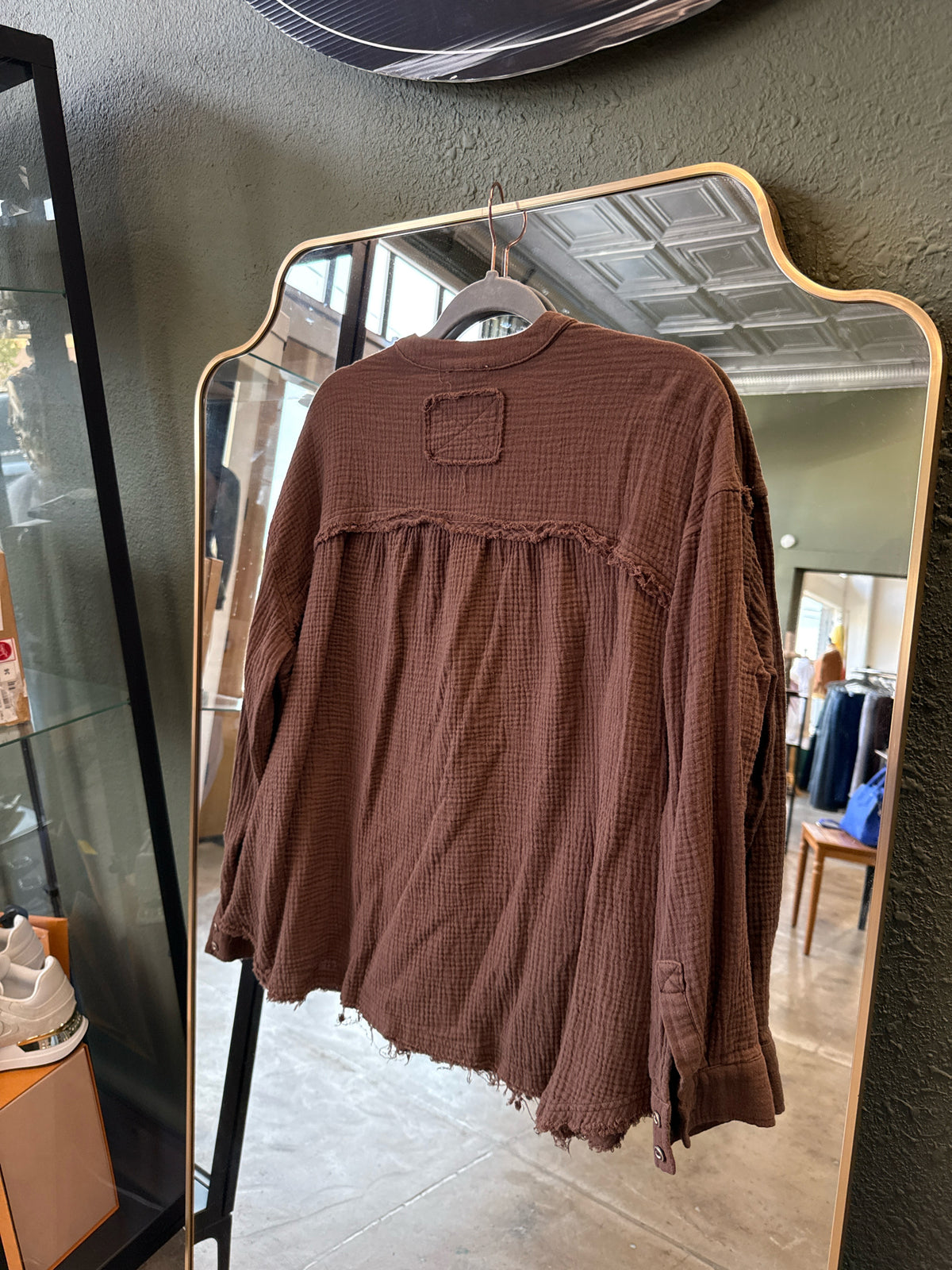 In Loom Size S Brown Top