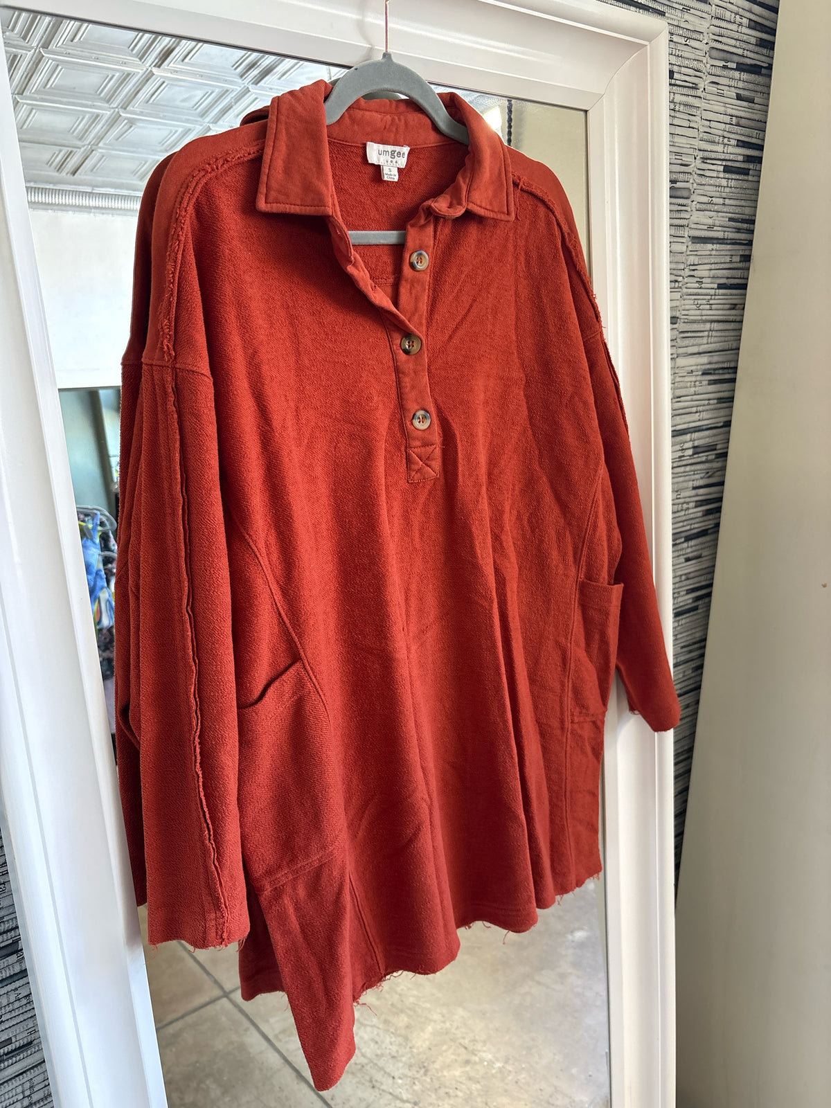 Umgee Size S Orange Dress