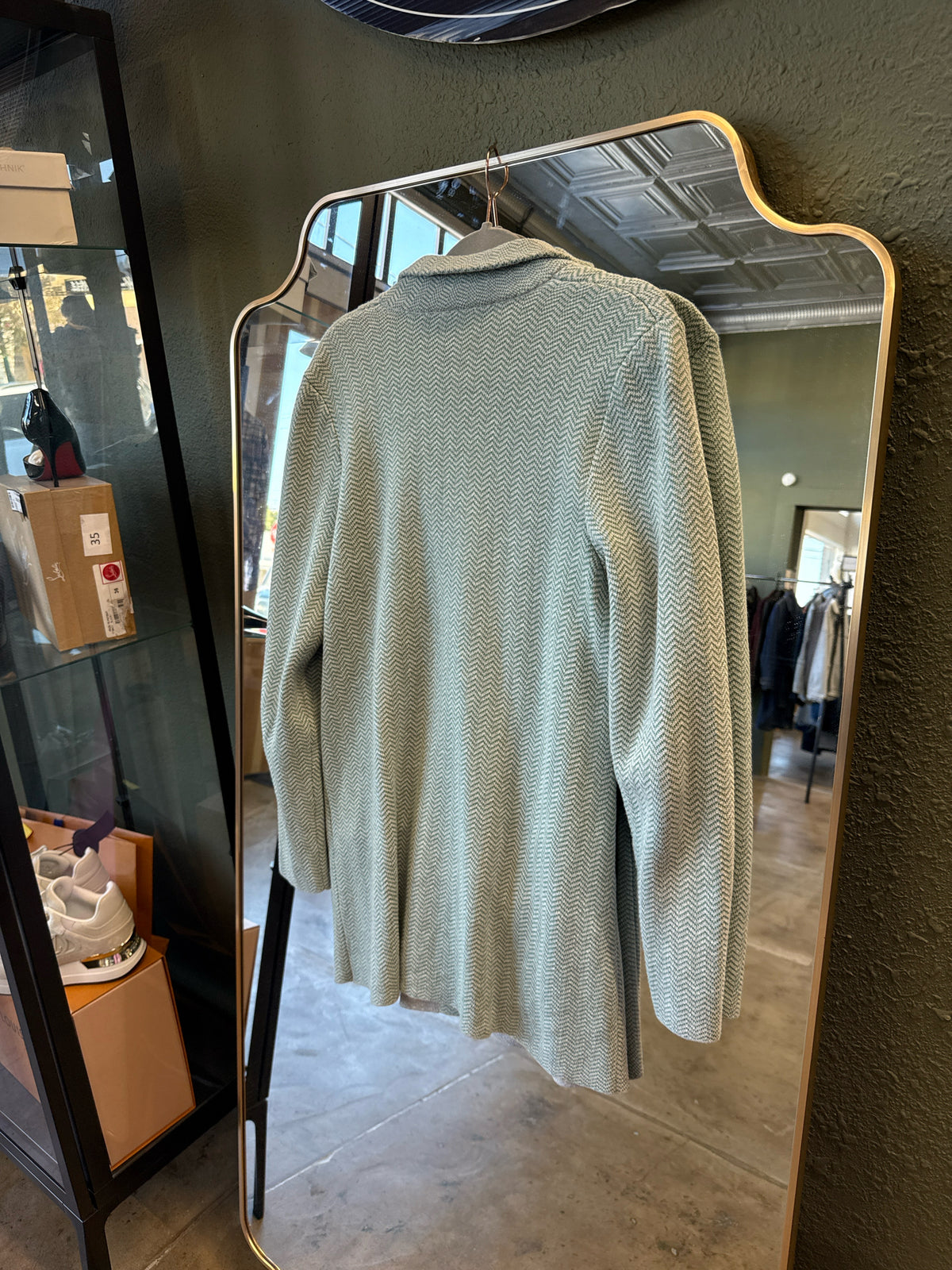 J Jill Size M Green Blazer
