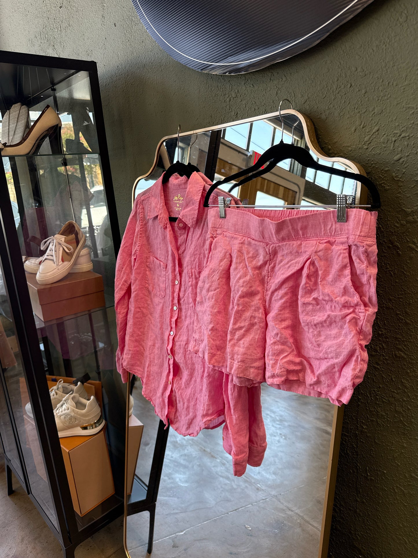 Lilly Pulitzer Size M Pink Two Piece Set