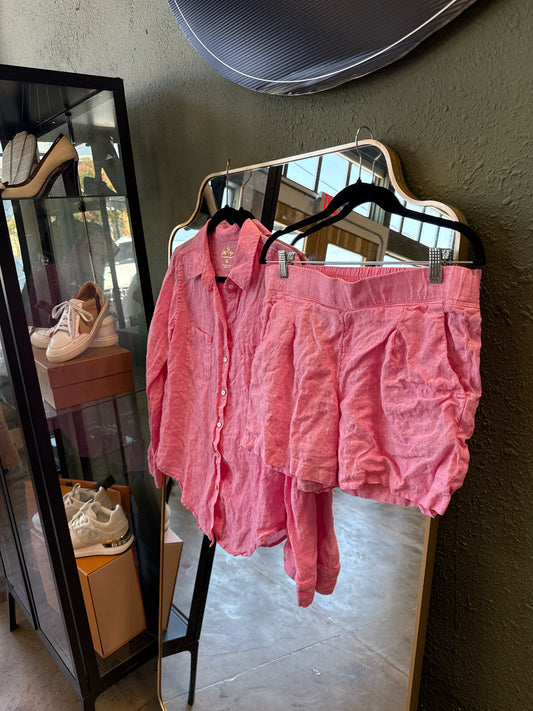 Lilly Pulitzer Size M Pink Two Piece Set