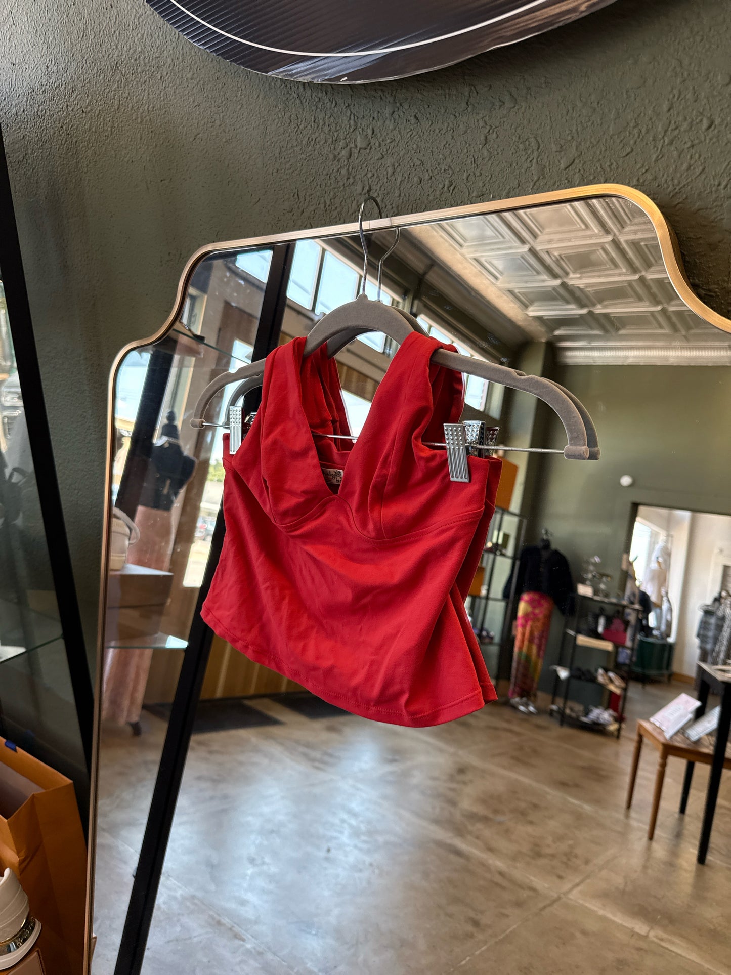 Intimately Size XS Red Top