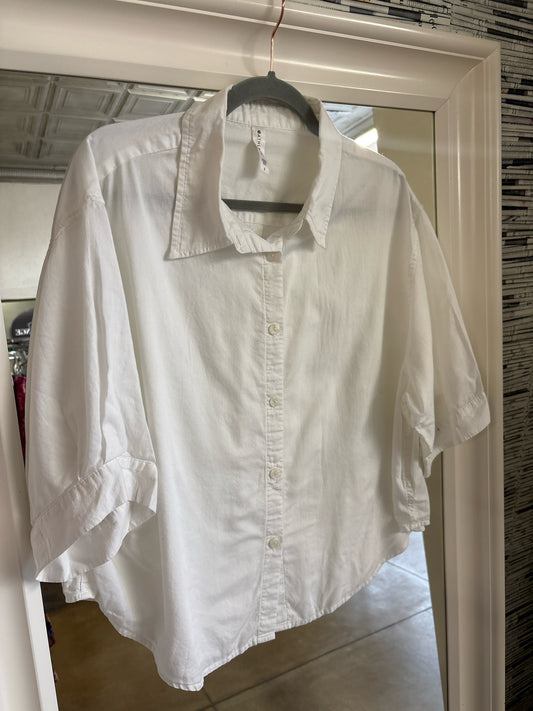 ATHLETA Size S White Top