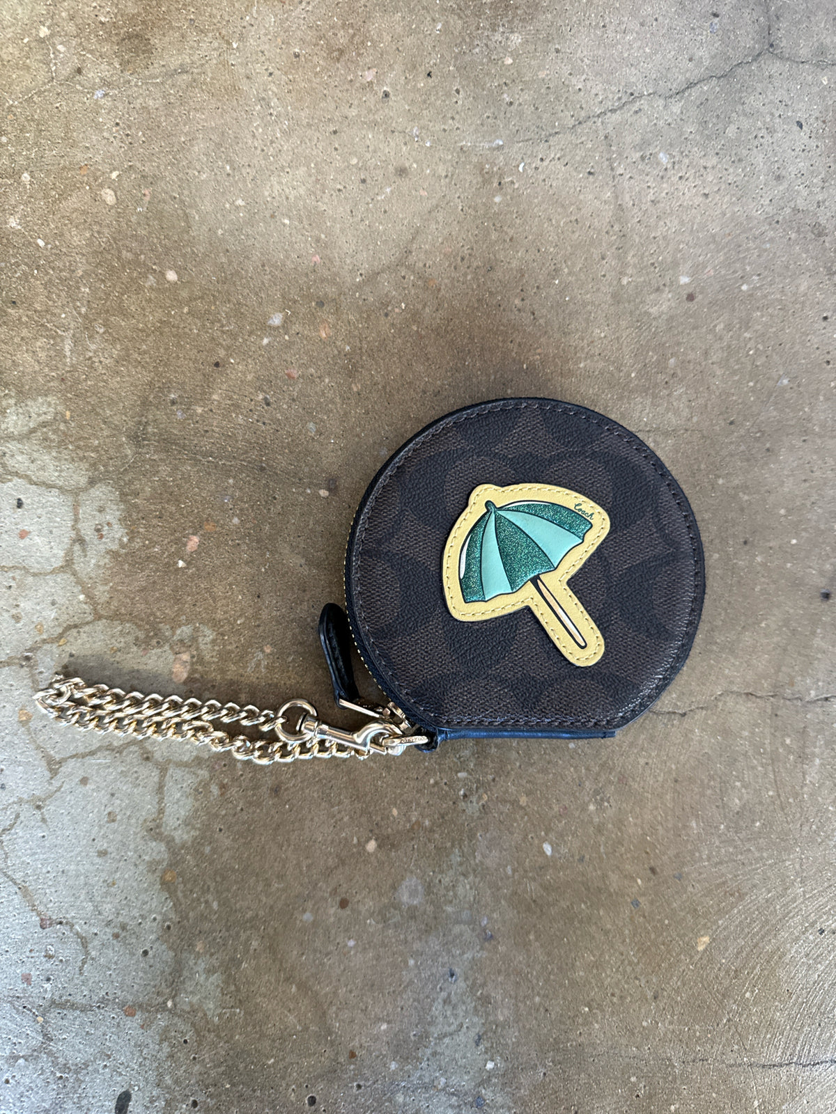 COACH Brown Wallet/Wristlet