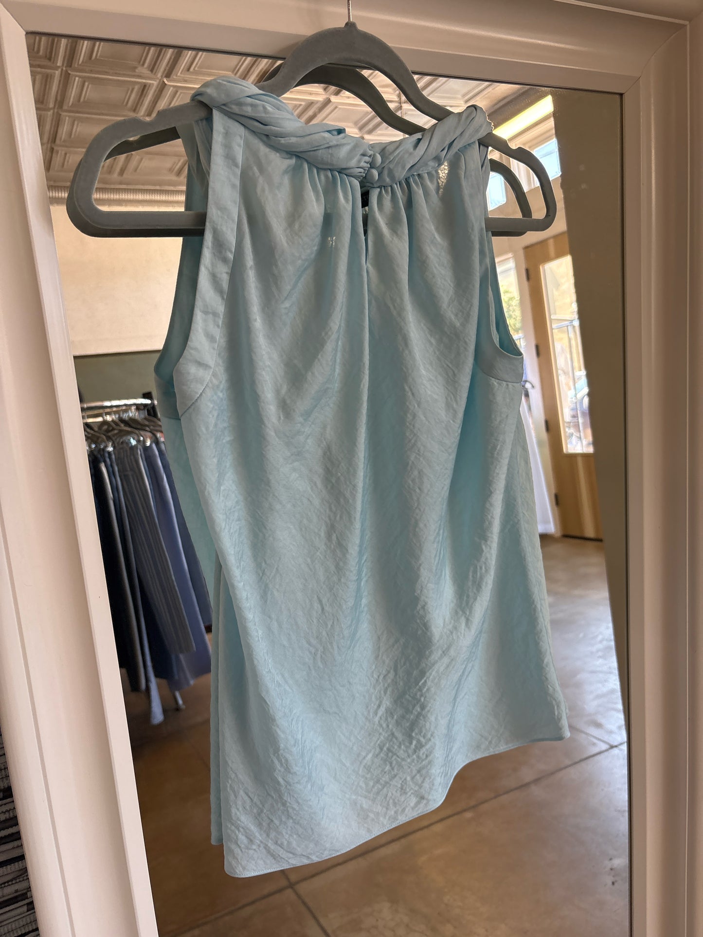 TALBOTS Size S Blue Top