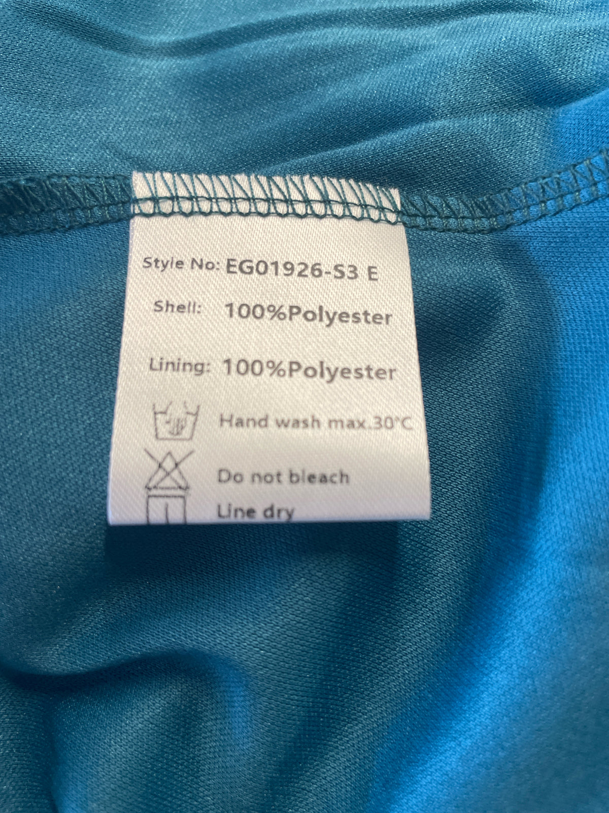 Ever Pretty Size L Turquoise Dress