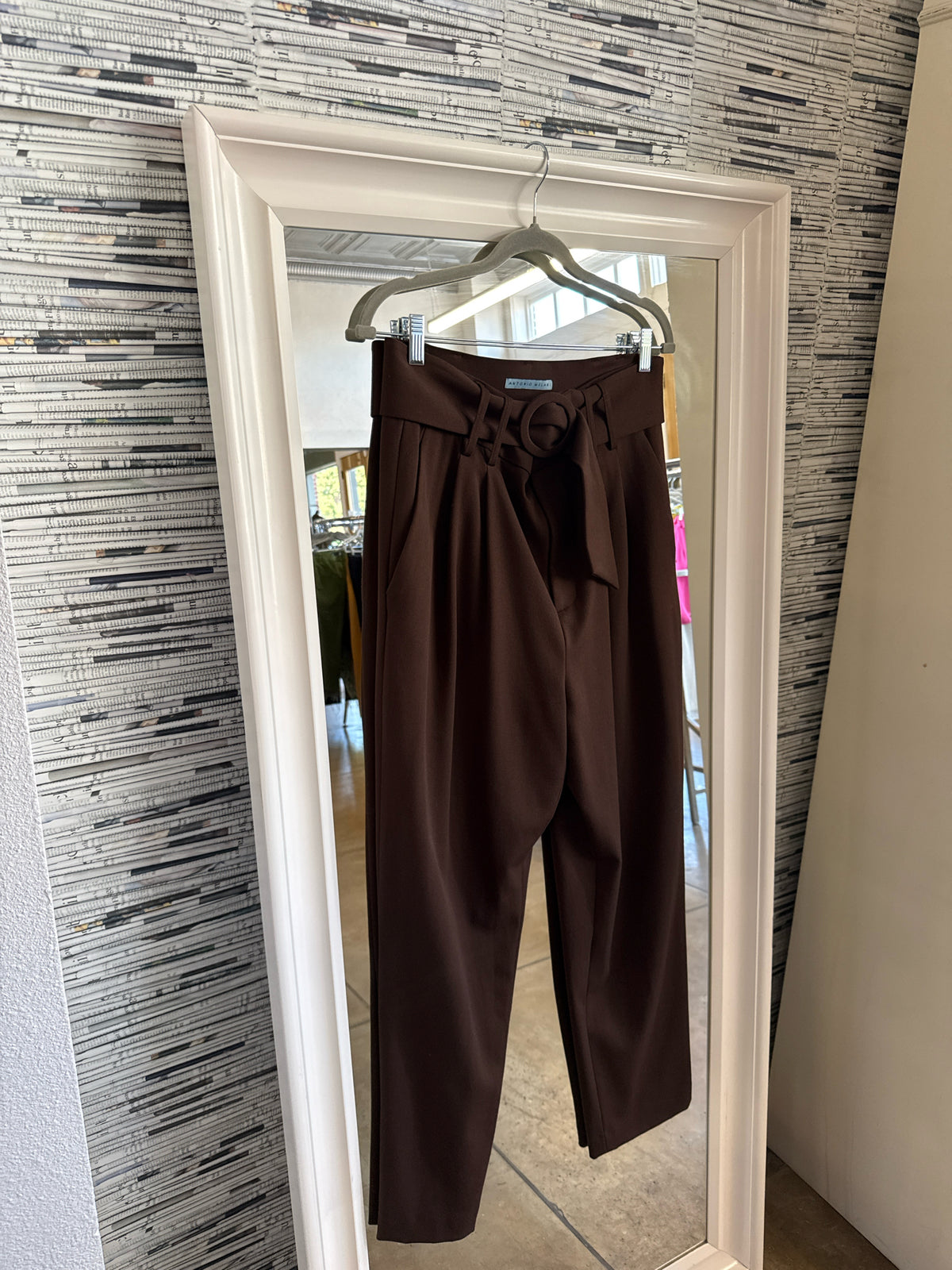 ANTONIO MELANI Size 8 Brown Pants