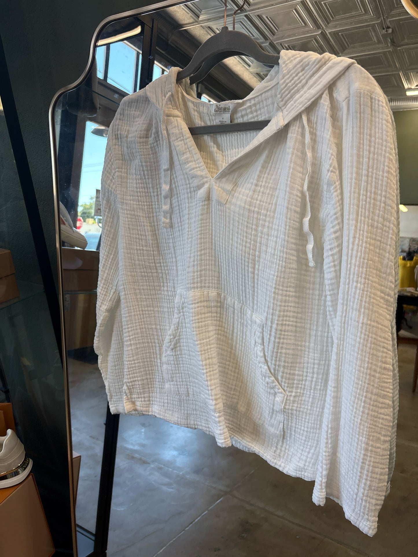 Natural Reflections Size S White Two PC Set