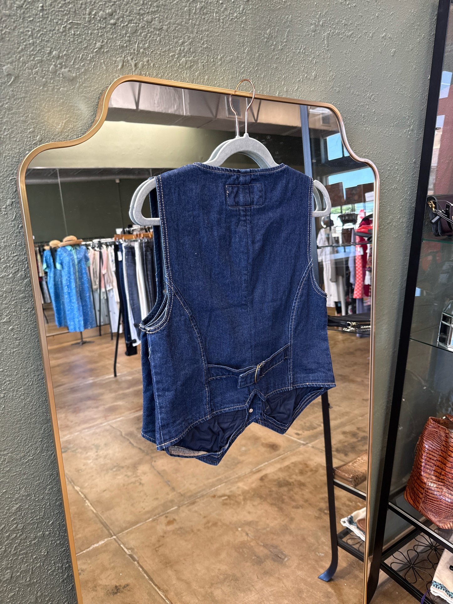 LOFT Size S Denim Vest