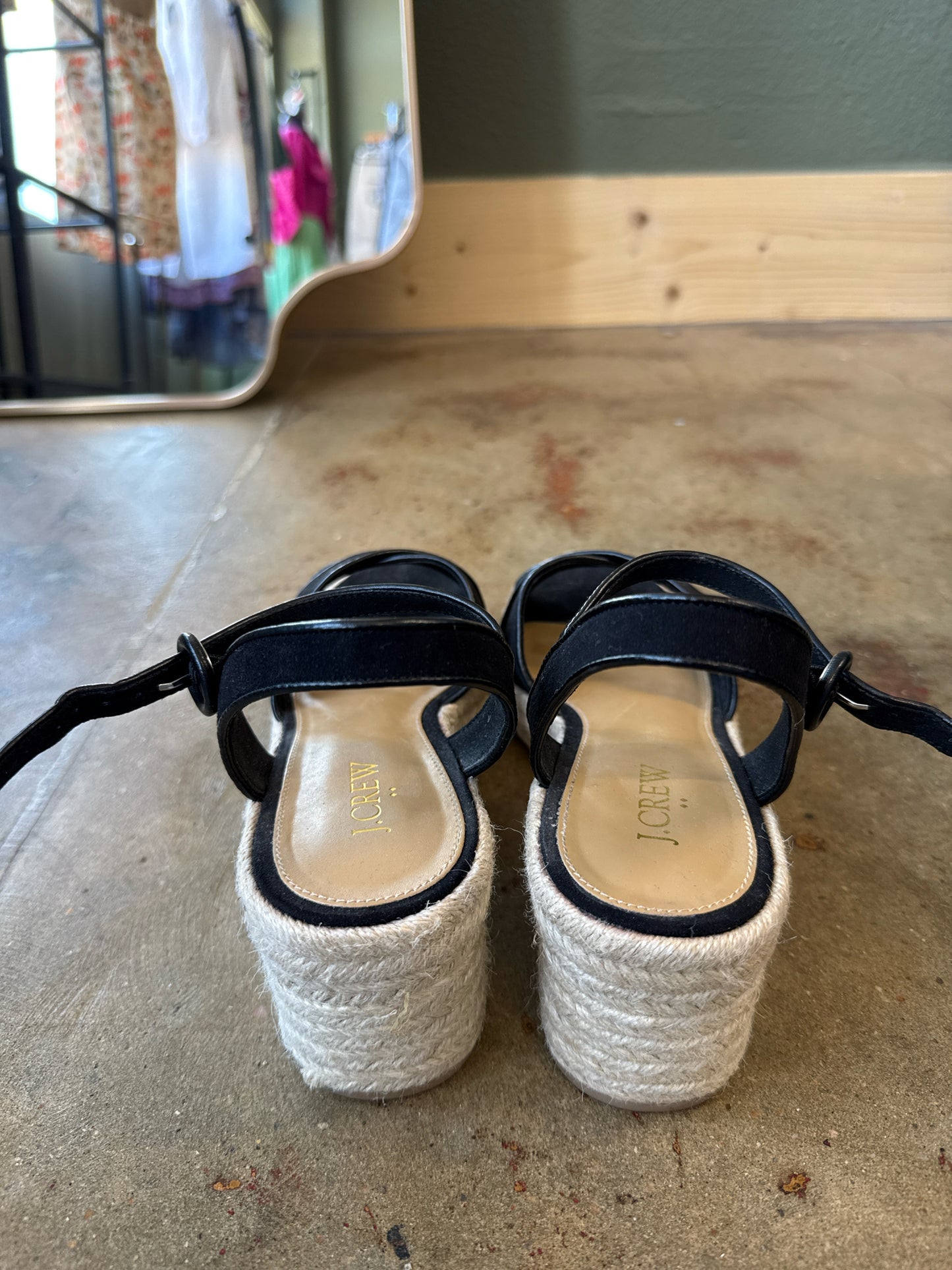 Jcrew Shoe Size 7.5 Black Heels