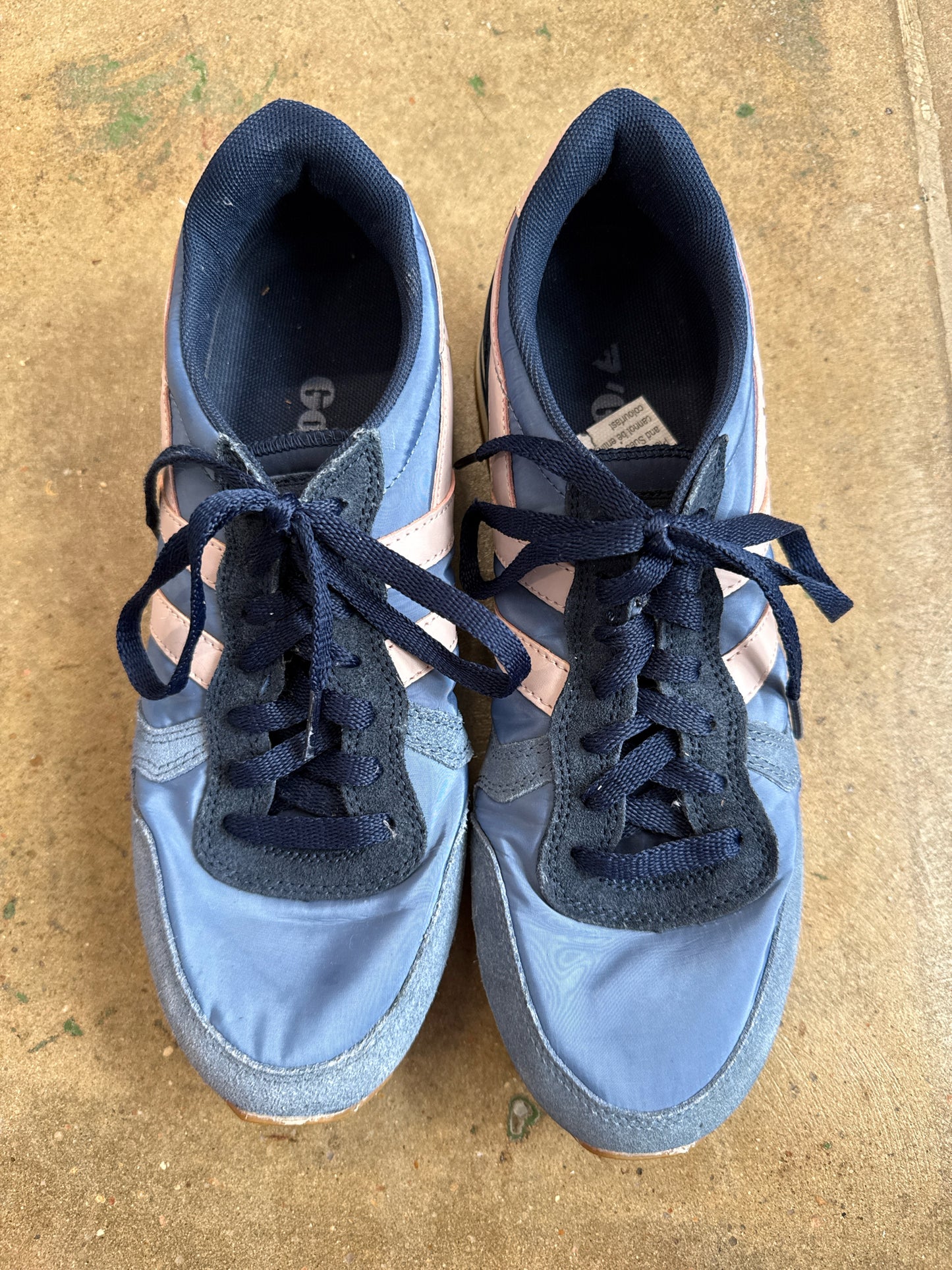 Gola Shoe Size 10 Blue/Pink Sneakers