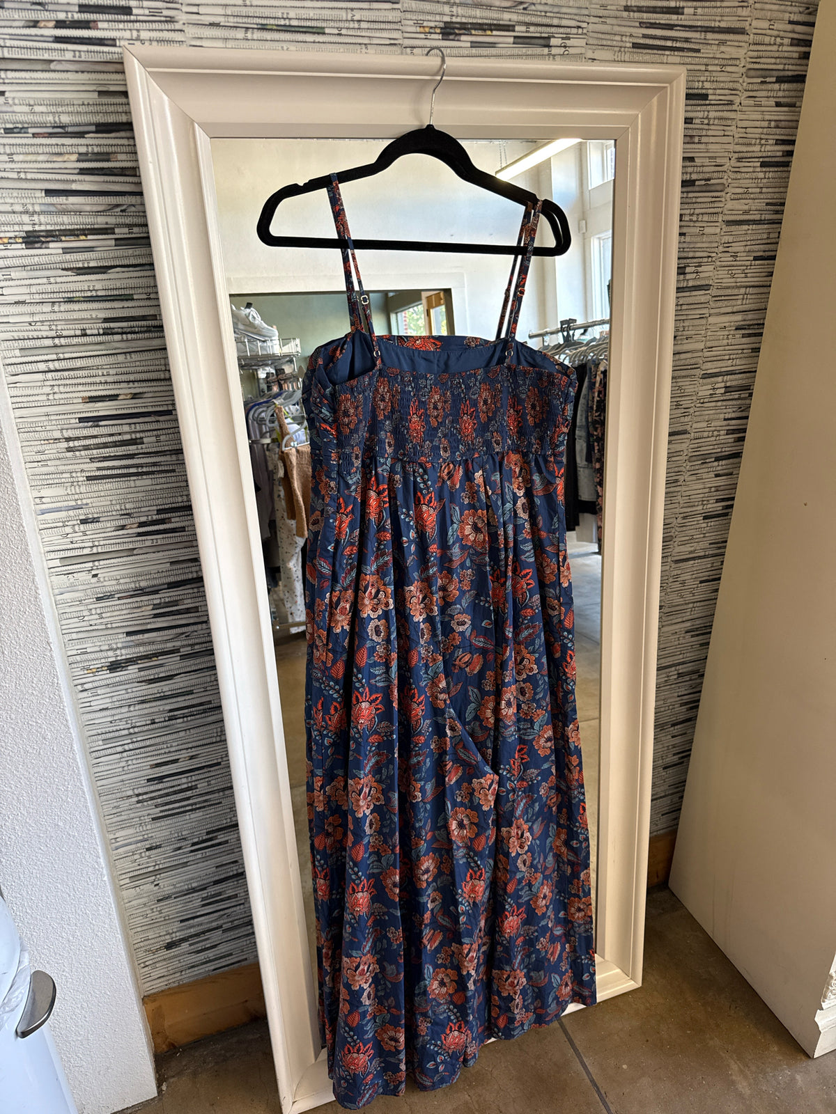 hutch Size L Blue/Orange Dress