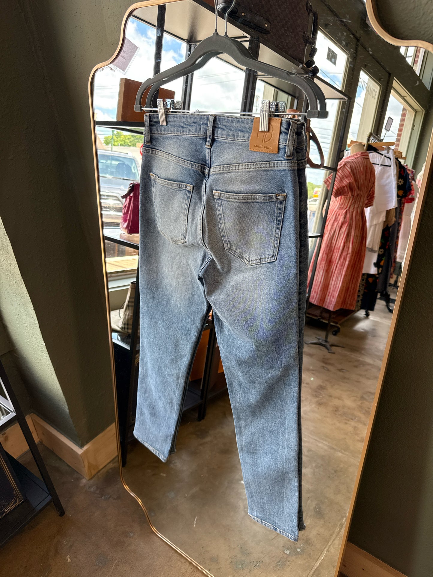 Anine Bing Size 26 Light Wash Jeans