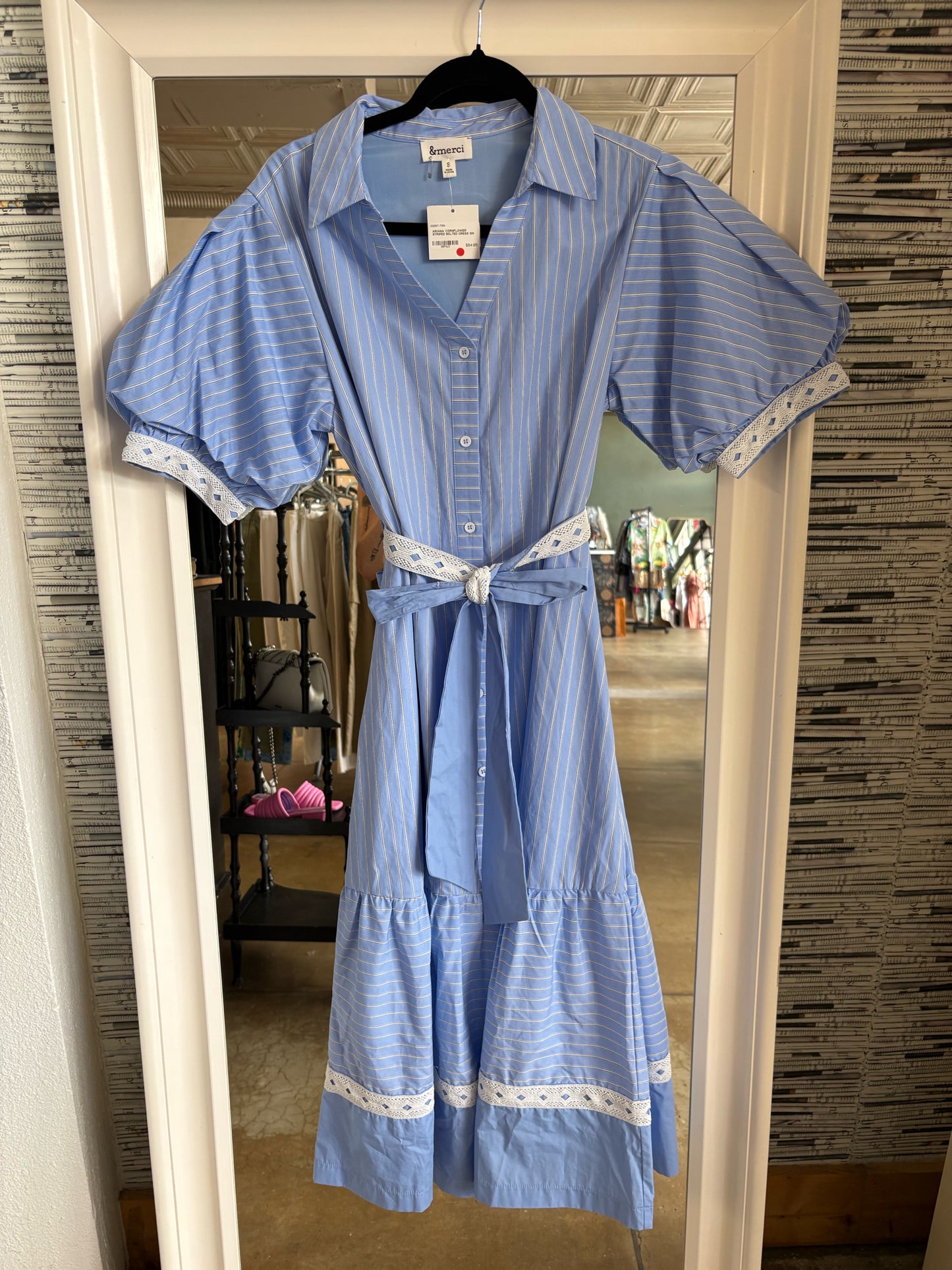 &merci Size S Blue Dress