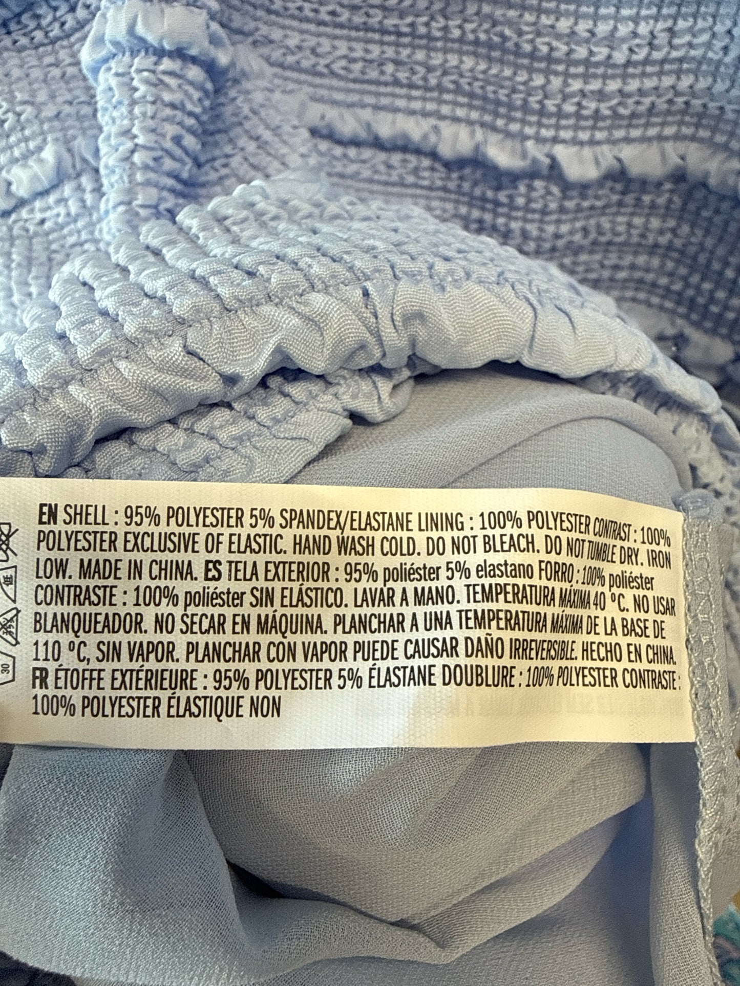 ENGLISH FACTORY Size S Blue Dress