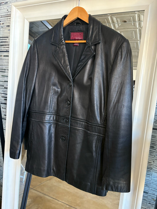 Merona Size L Black Jacket