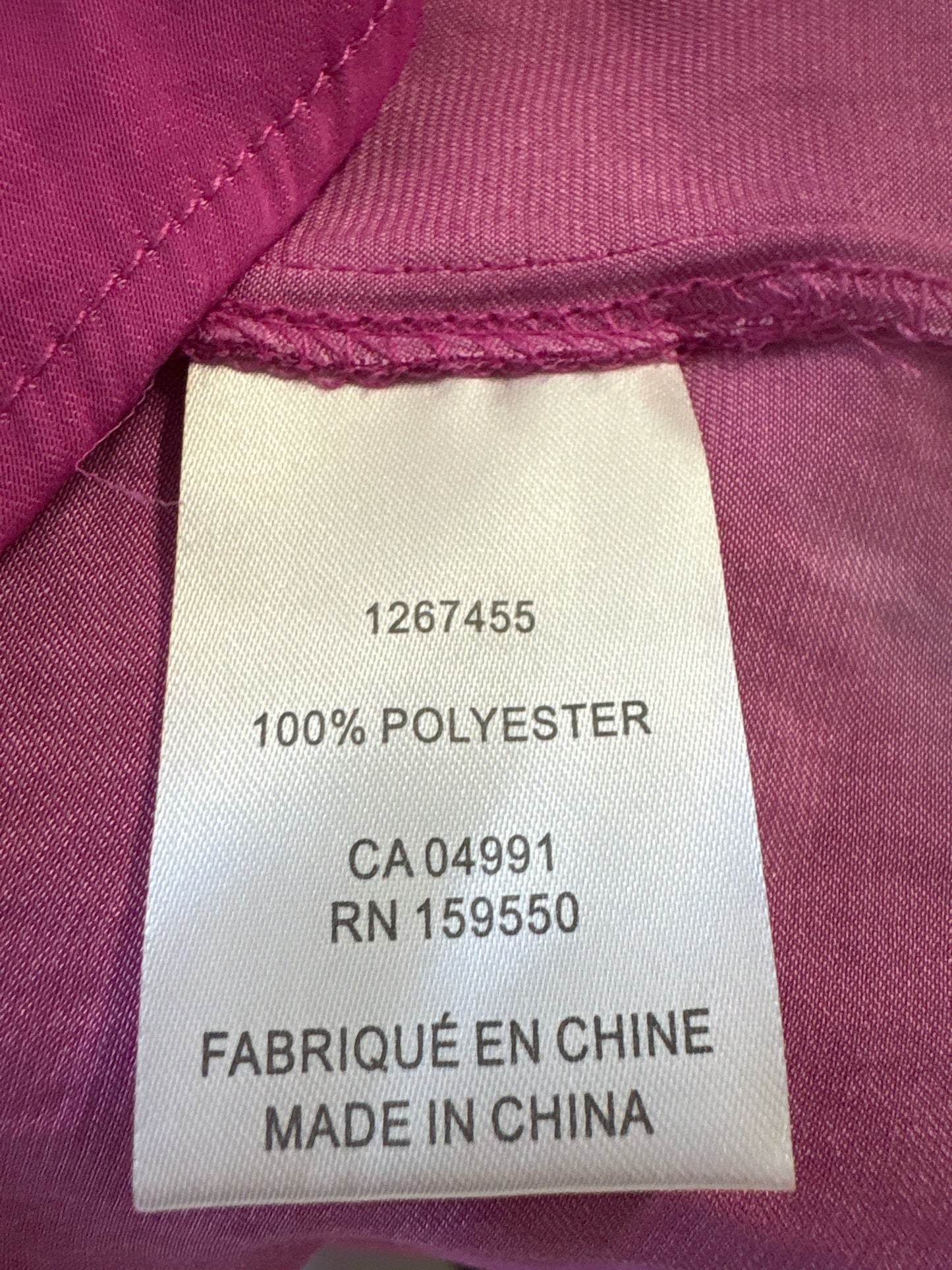 Maison d' Amelie Size S Pink Top
