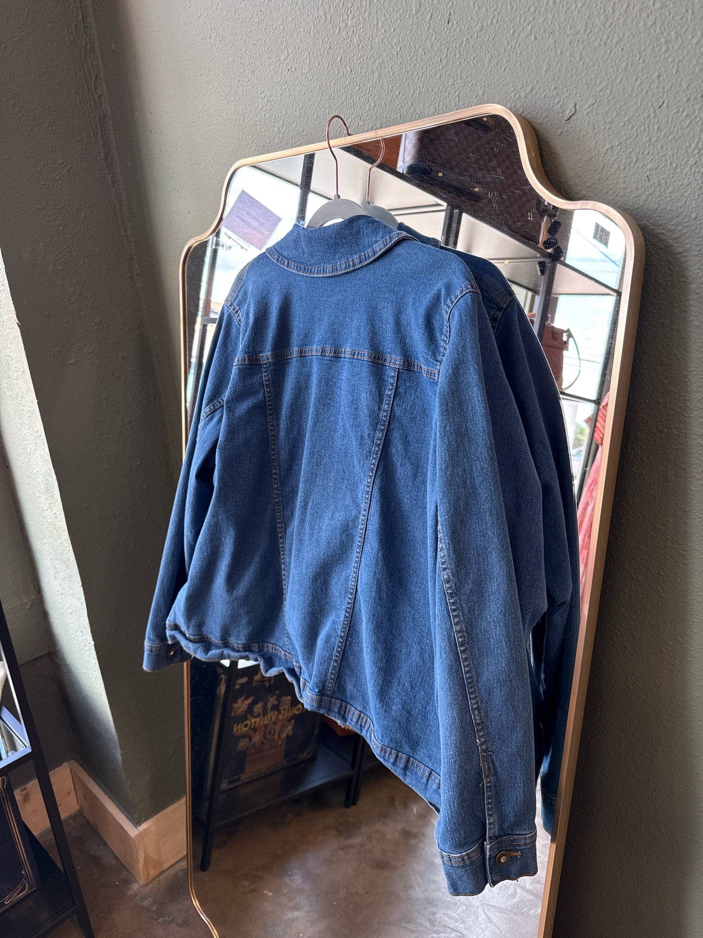 D&Co Size 1X Denim Jacket