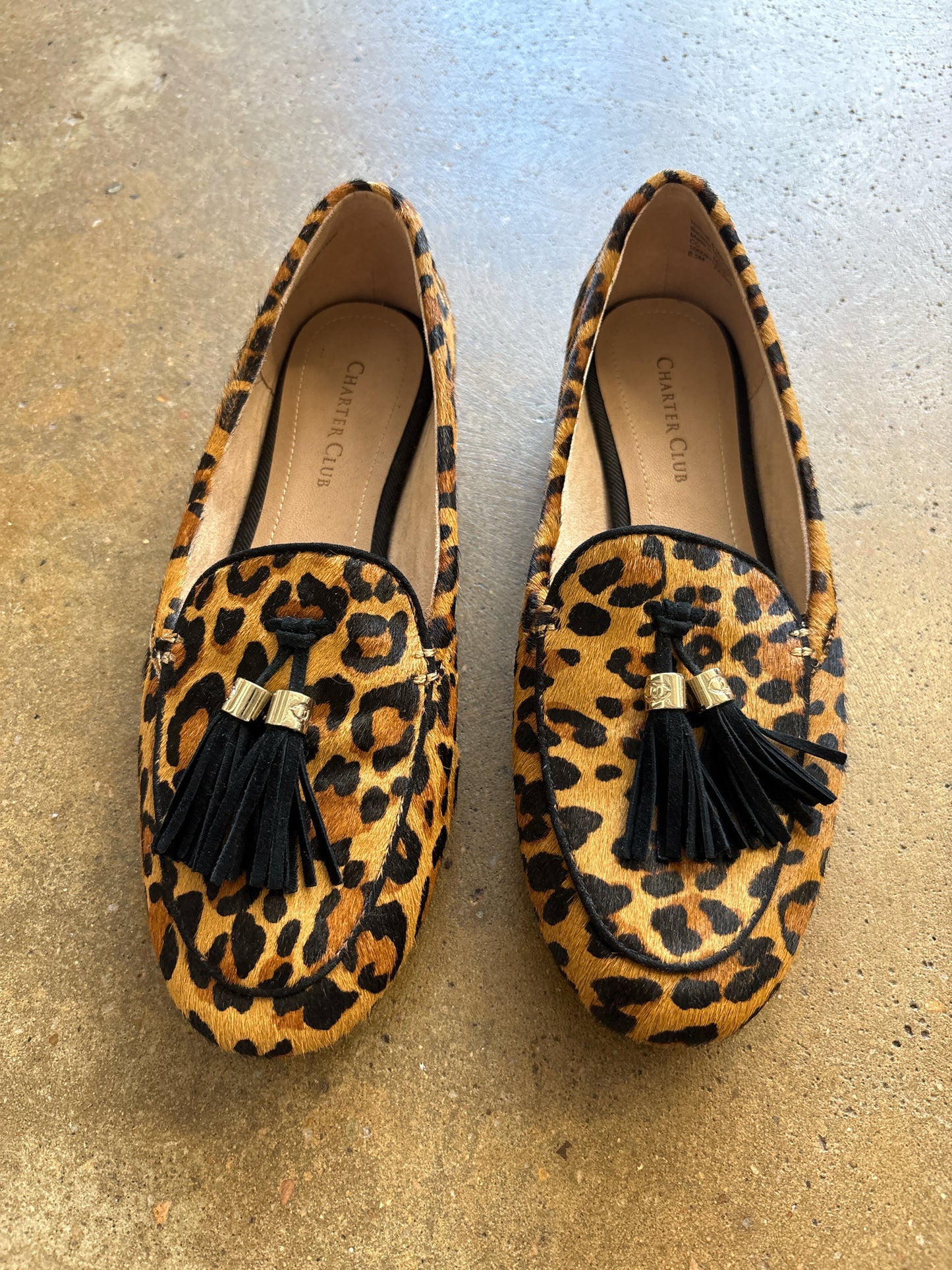 Charter Club Shoe Size 6.5 Leopard Loafers
