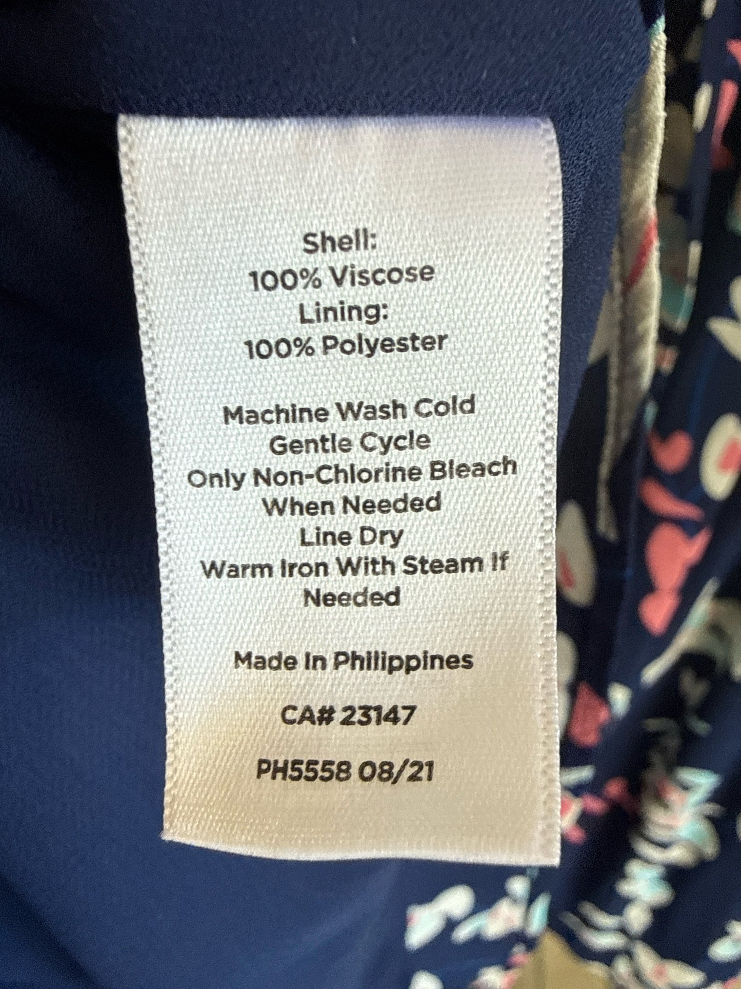 TALBOTS Size MP Navy Skirt