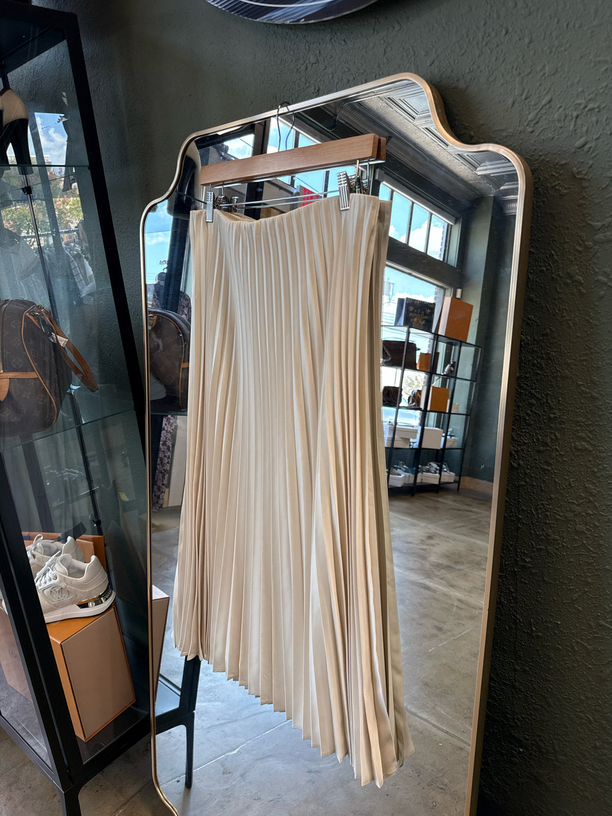 Jcrew Size M Cream Skirt