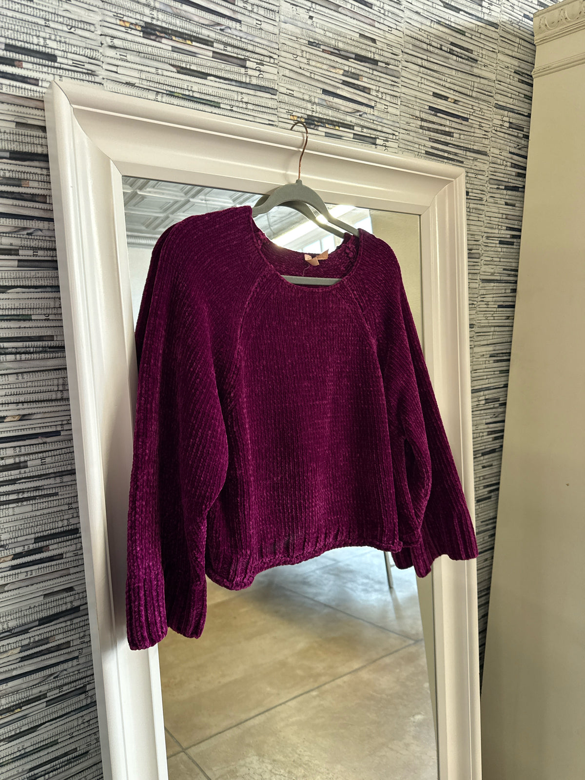 Moth Size S Purple Sweater