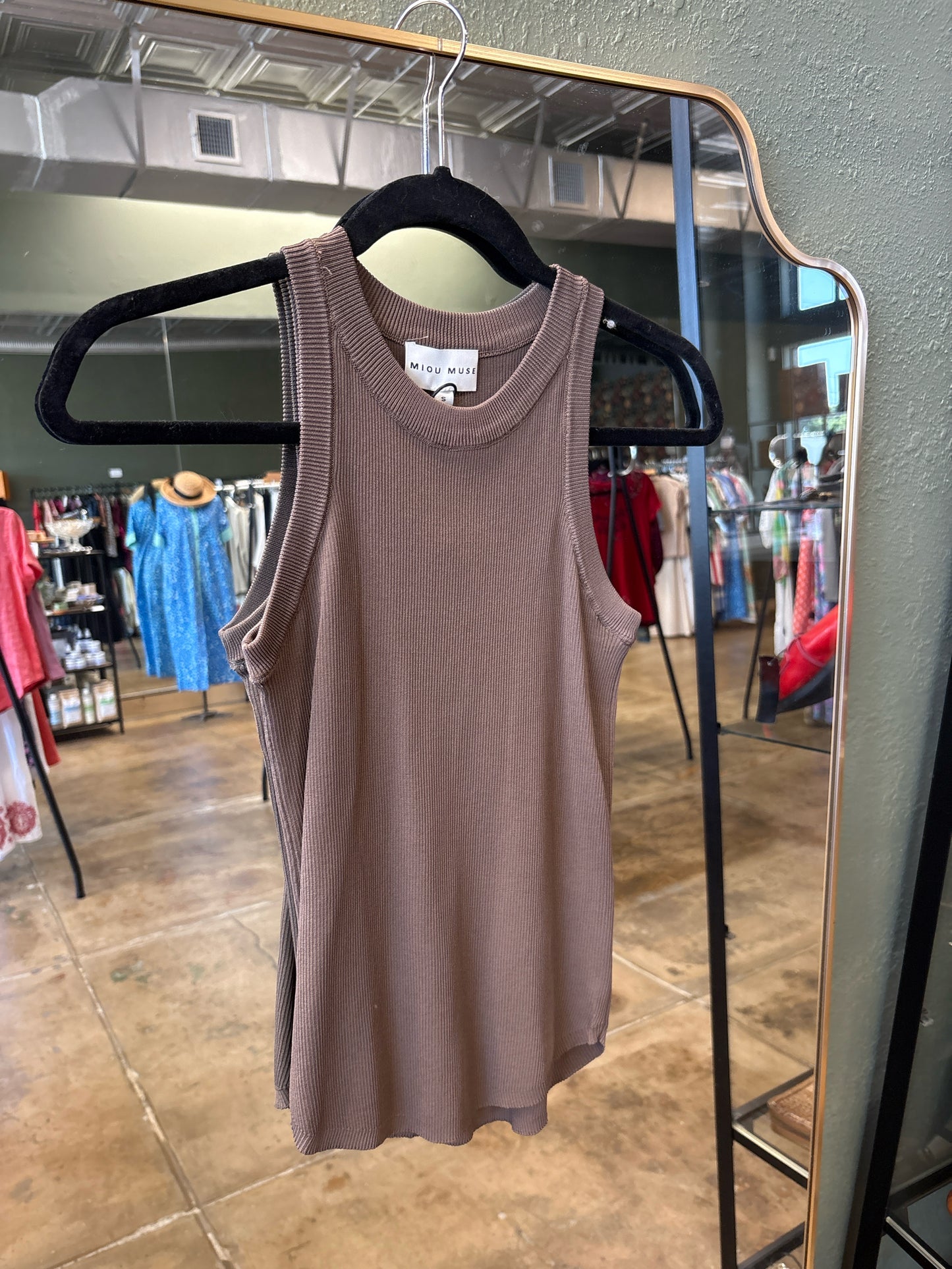 Miou Muse Size S Brown Top