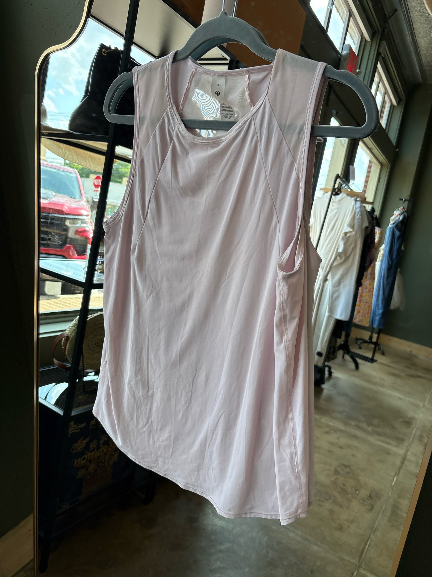 Lululemon Size 8 Pink tank Tops
