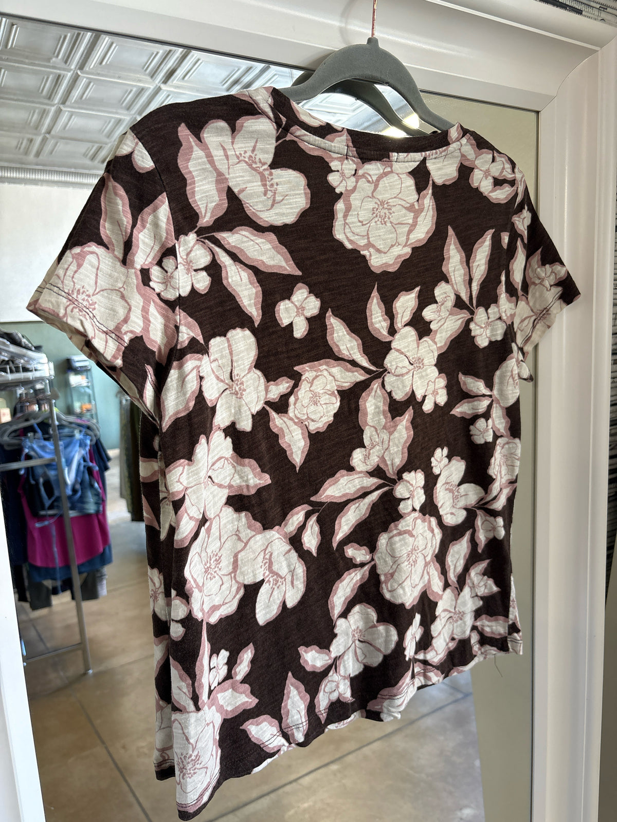 Sanctuary Size M brown & multi Top